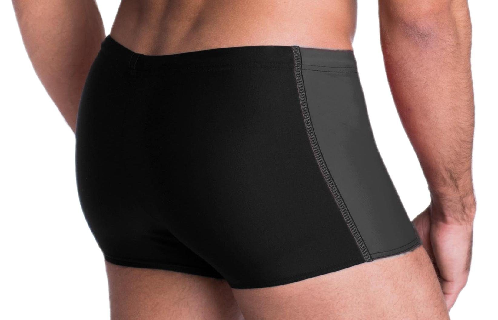 Aquarti Badepants Aquarti Herren Badehose mit Reißverschlusstasche Badeshorts