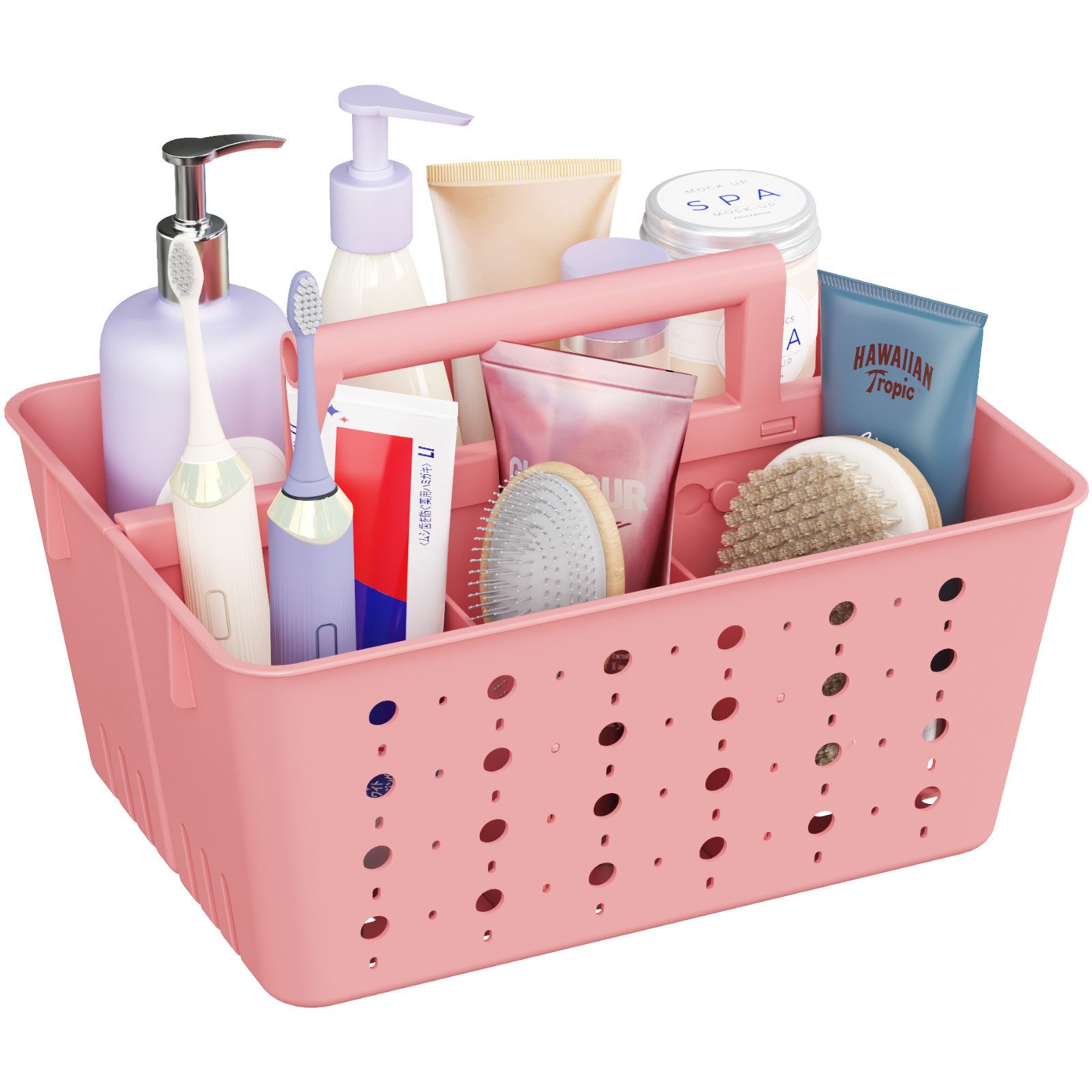 Lifewit Badorganizer Kunststoffkorb mit Griffen, tragbarer Duschkorb (1 St) günstig online kaufen