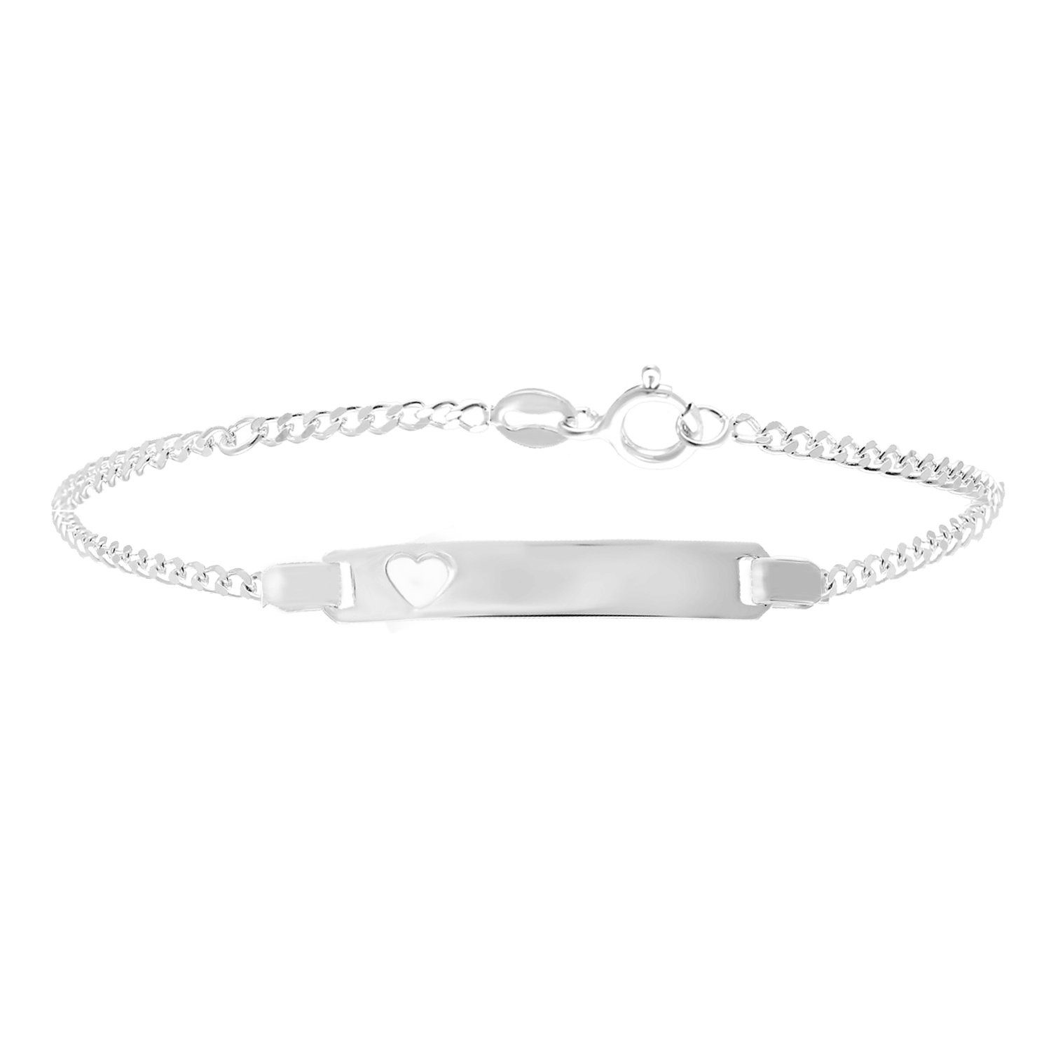 LUCARDI Armband mit Gravur Armband - 925 Silber - Silber - Kinder