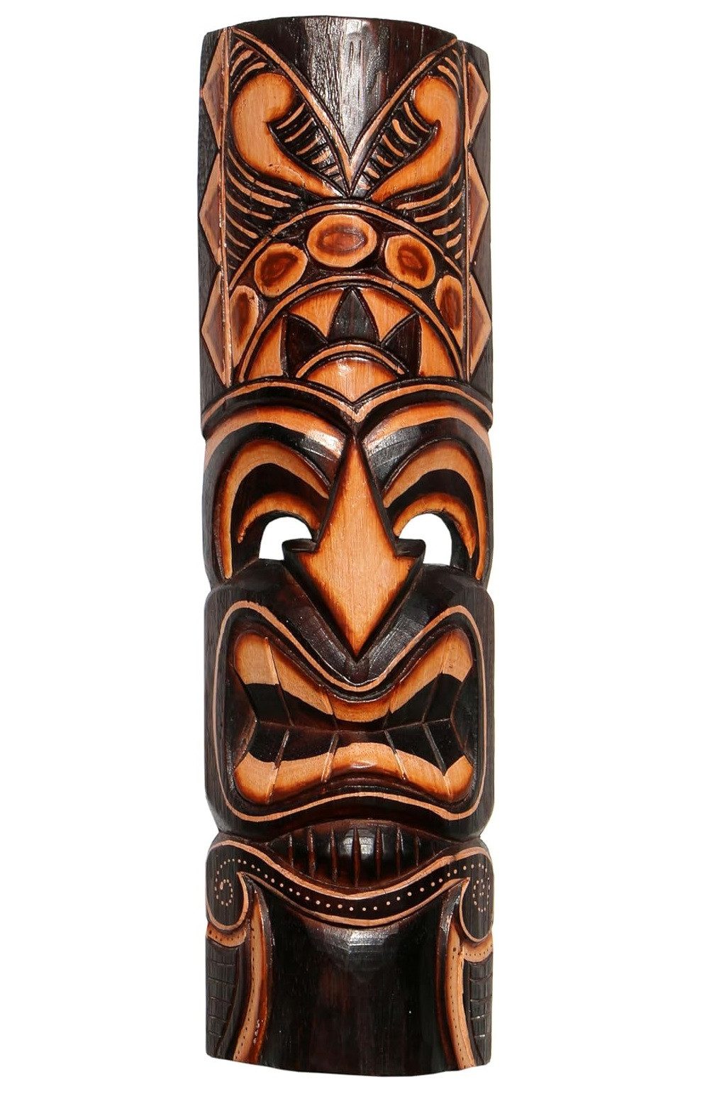 Wogeka Wanddekoobjekt TIKI-Maske 50 cm zum aufhängen Wanddeko, Maori Neusee günstig online kaufen