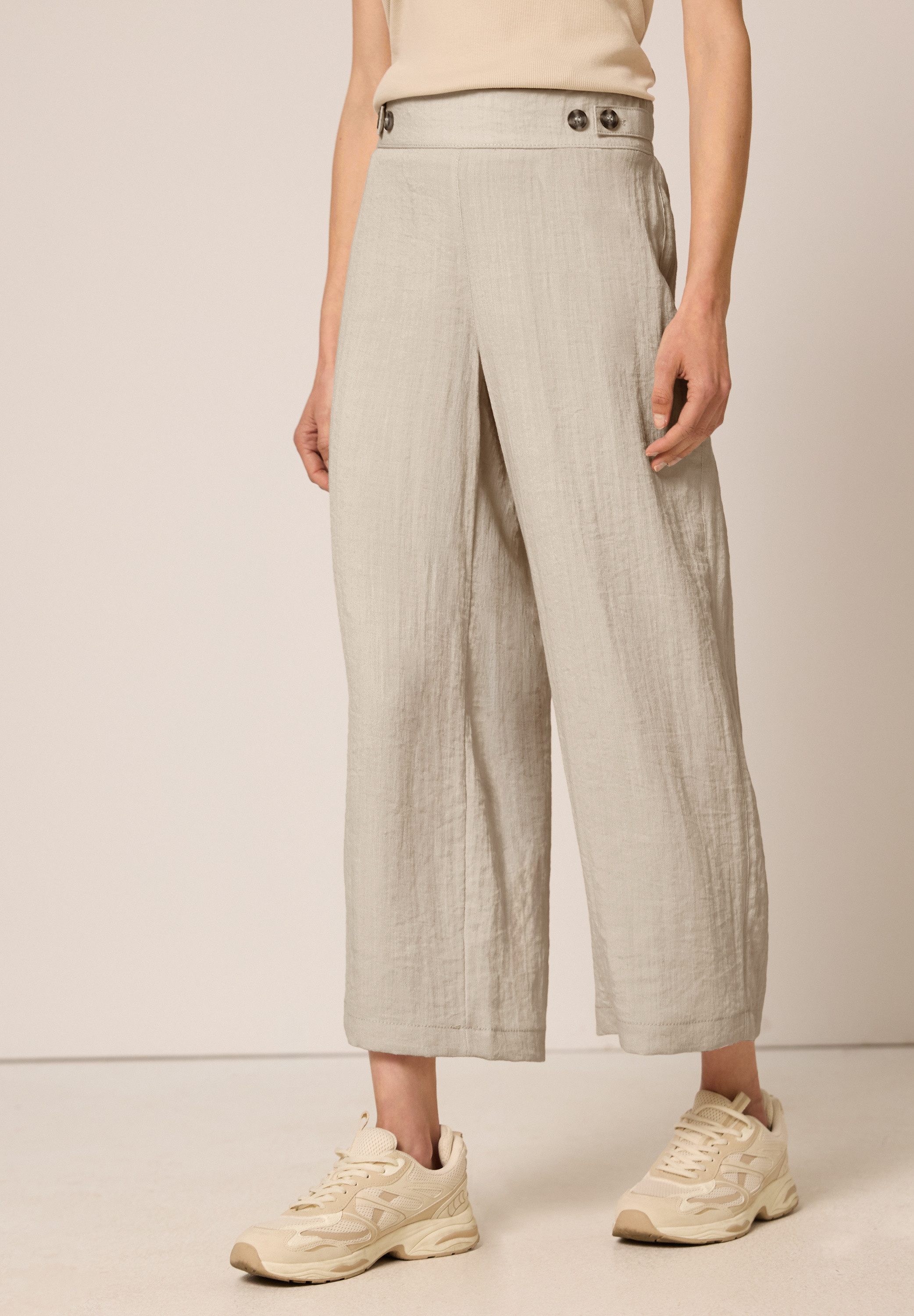 STREET ONE STUDIO Stoffhose Middle Waist