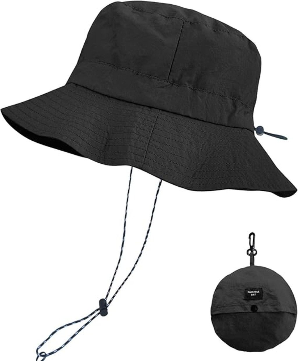 nsihing Fischerhut Fischerhut Faltbar, Leichter Wasserdichter Sonnenhut UV-Schutz für Wandern, Angeln, Camping & Strand
