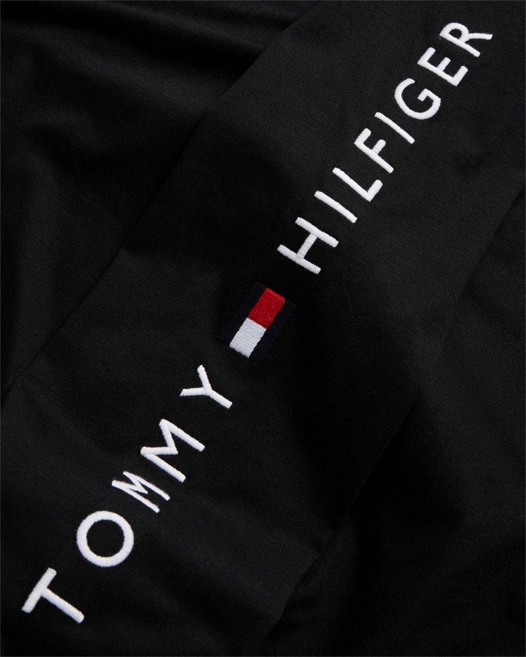 Hilfiger TOMMY LOGO SLEEVE Longsleeve Tommy LONG TEE mit Logodruck black