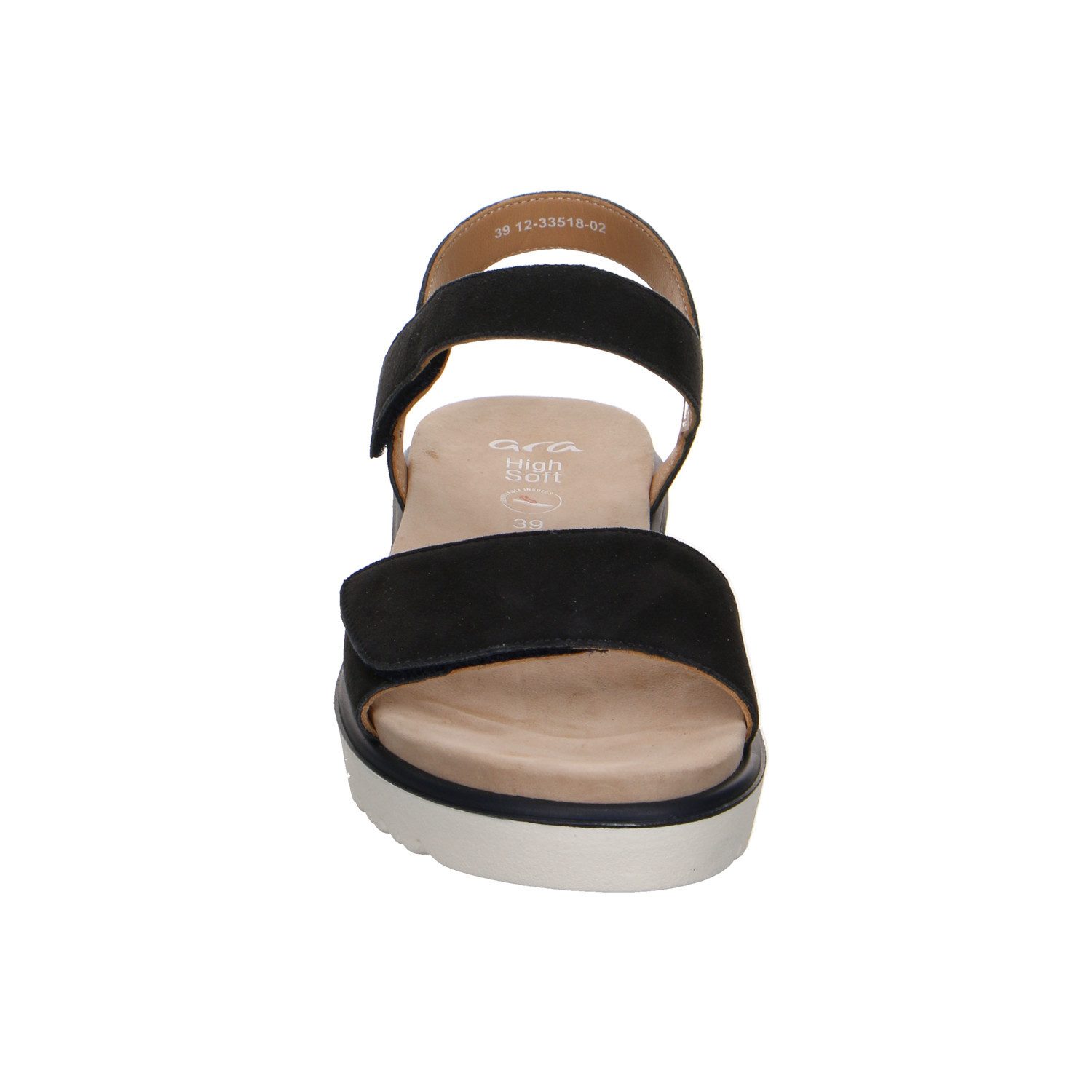 Ara Ara Bilbao Velour Comfort Sandale blau Trekkingsandale