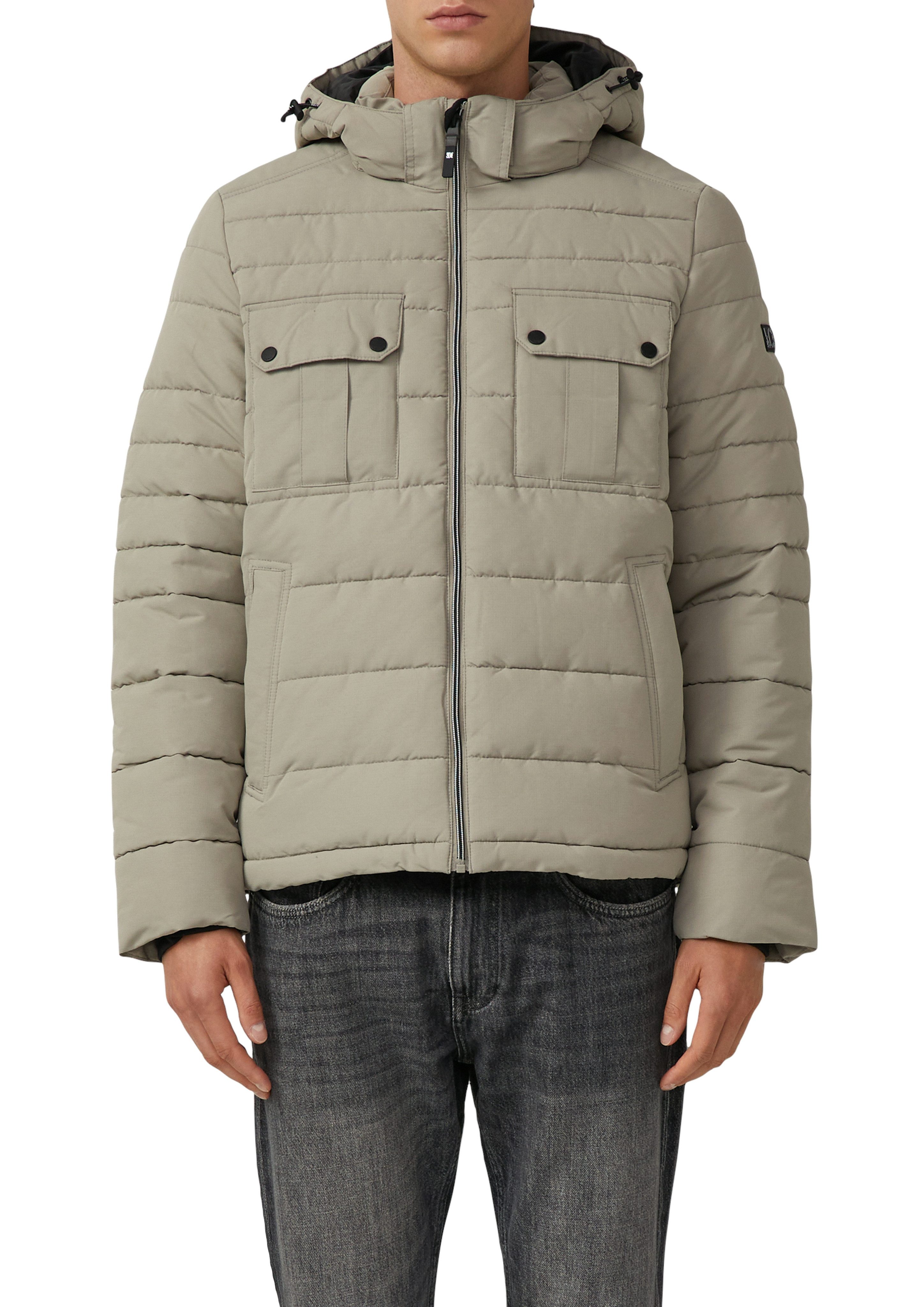 s.Oliver Steppjacke mit Kapuze und Kordelzug günstig online kaufen