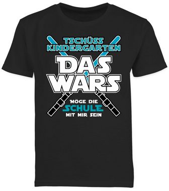 Shirtracer T-Shirt Das Wars Kindergarten Tschüss Kita Einschulung Junge Schulanfang Geschenke