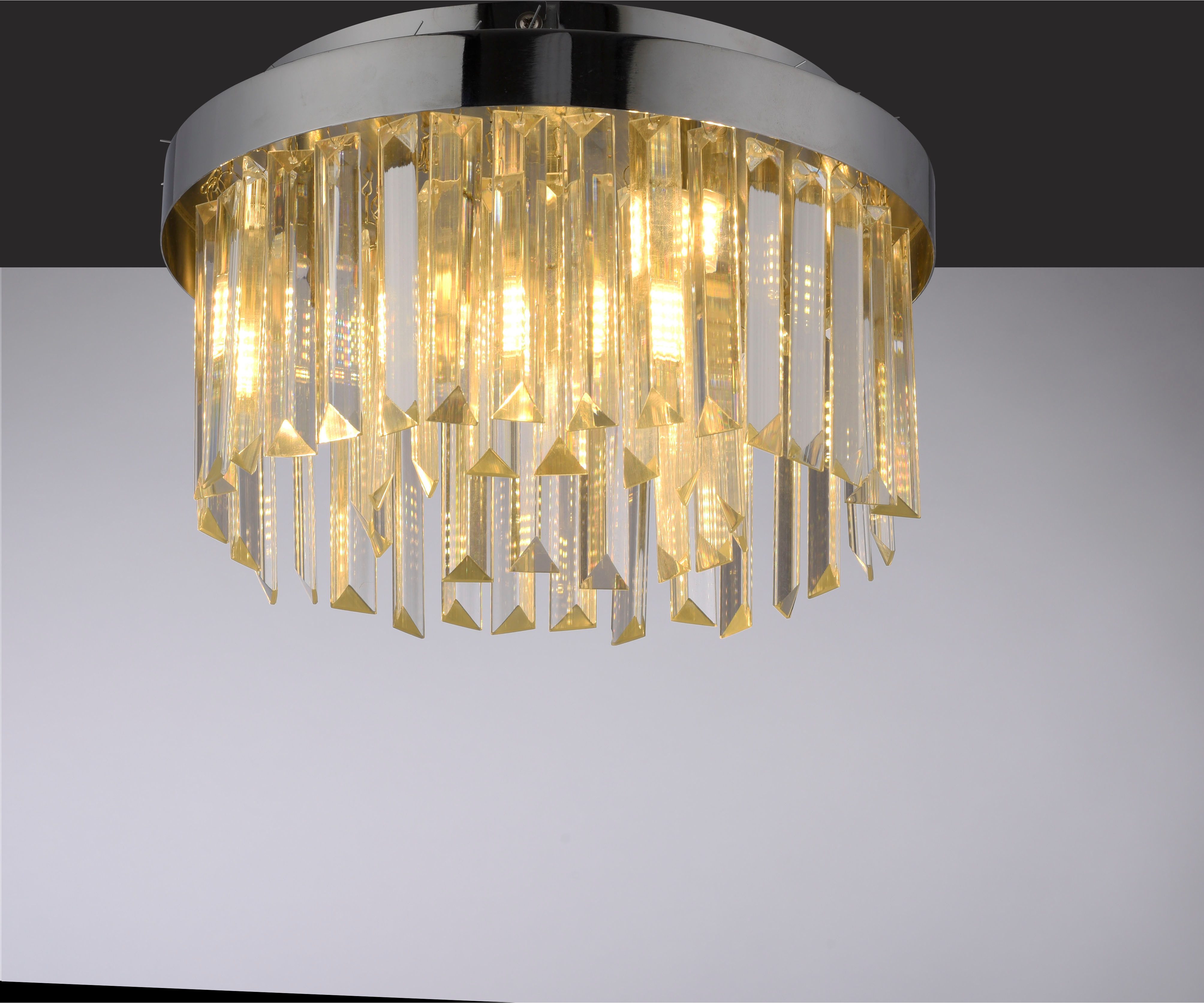 JUST LIGHT Kronleuchter KULUNKA, Ein-/Ausschalter, Leuchtmittel wechselbar, Warmweiß, ExklusiveG9