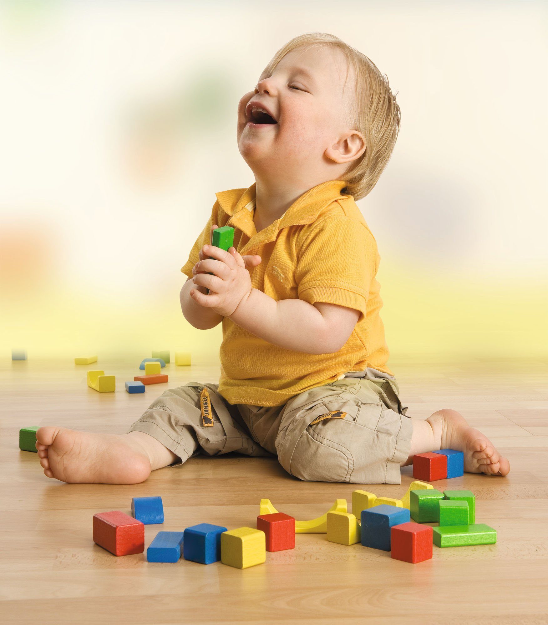 Eichhorn Bunt Spielbausteine, (100 St), Made in Germany