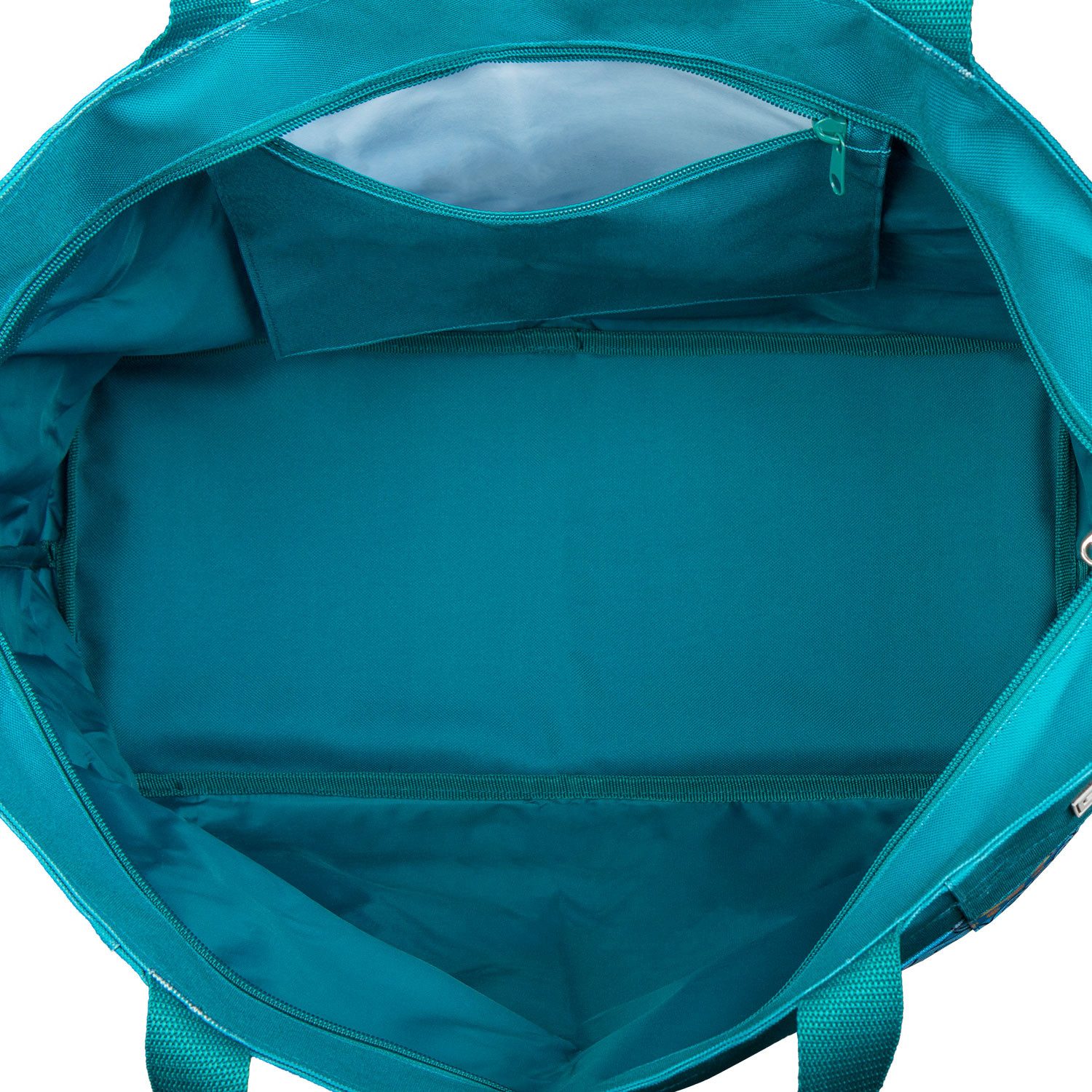 anndora XL-Strandtasche Umhängetasche Freizeittasche XXL 40 Liter, Geräumig – Stabil – Mit Reißverschluss – Innen- & Außenfach