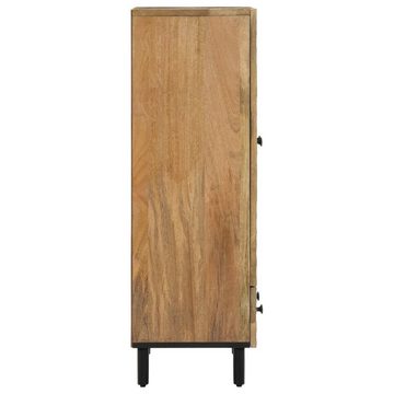 vidaXL Sideboard Highboard 60x33x100 cm Massivholz Mango (1 St)