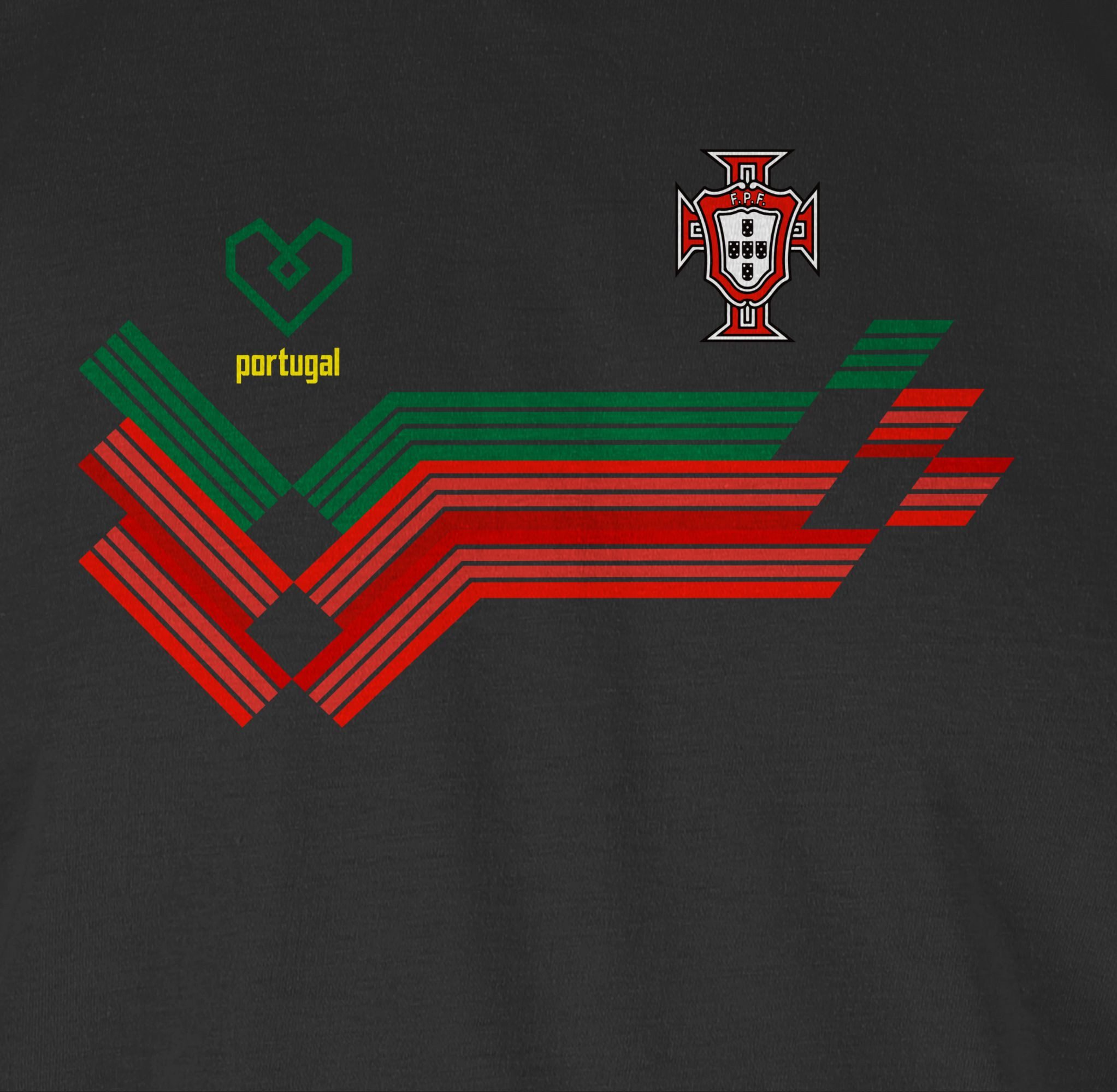 Shirtracer Rundhalsshirt Portugal Fanartikel EM, Portugal Wappen 2024 Fussb günstig online kaufen