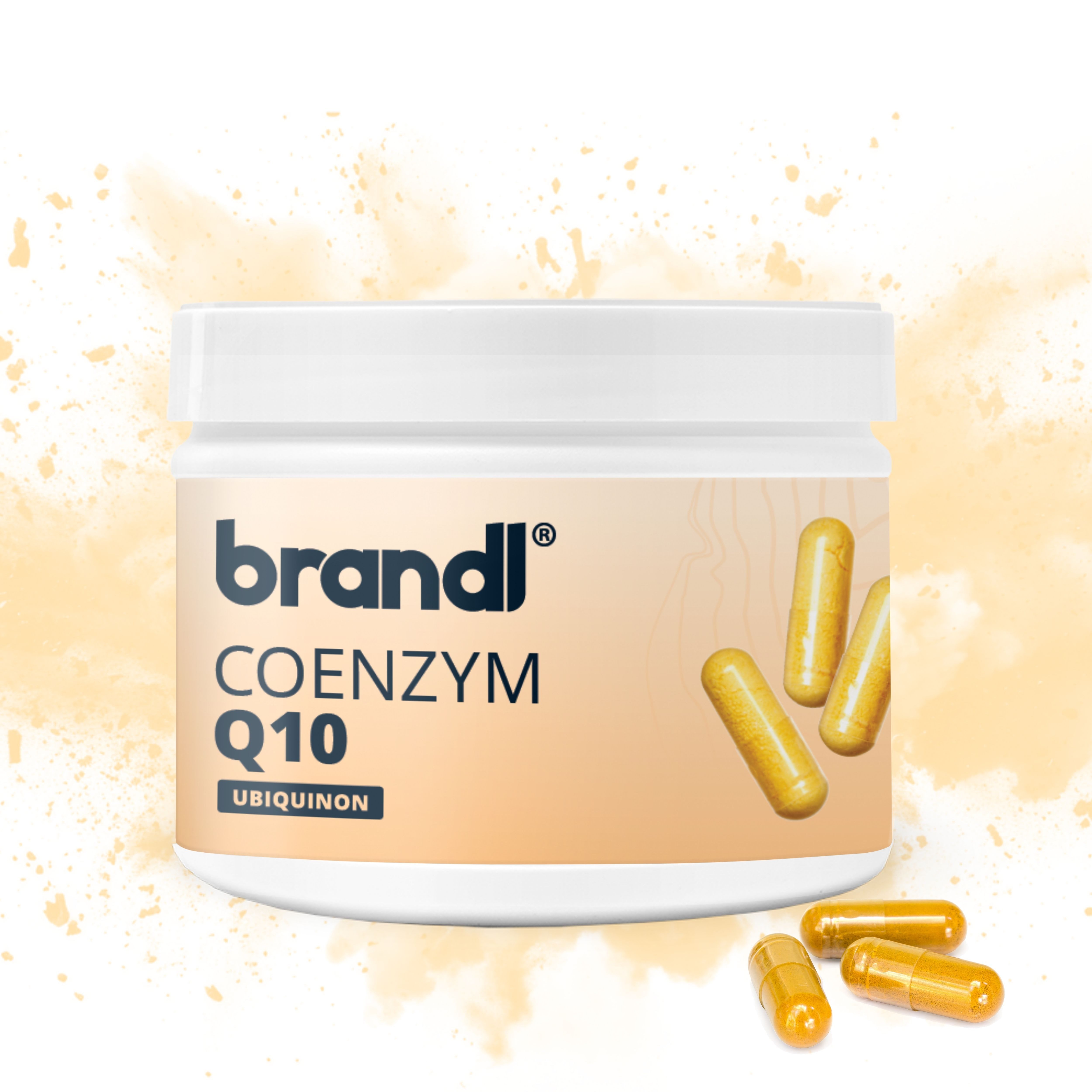 Brandl Nutrition brandl® Coenzym Q10 (Ubiquinon), Premium Qualität Kapseln