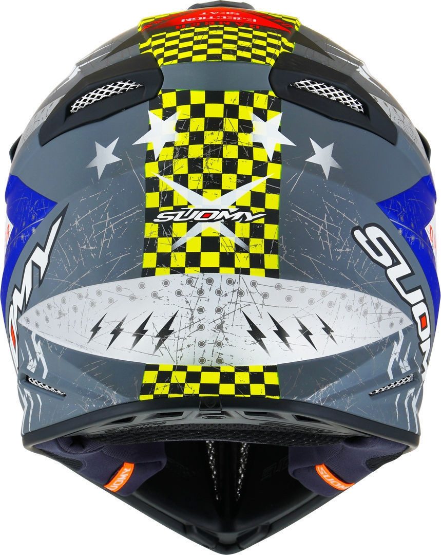 Suomy Motocrosshelm X-Wing Jetfighter Motocross Helm, Atmungsaktiv