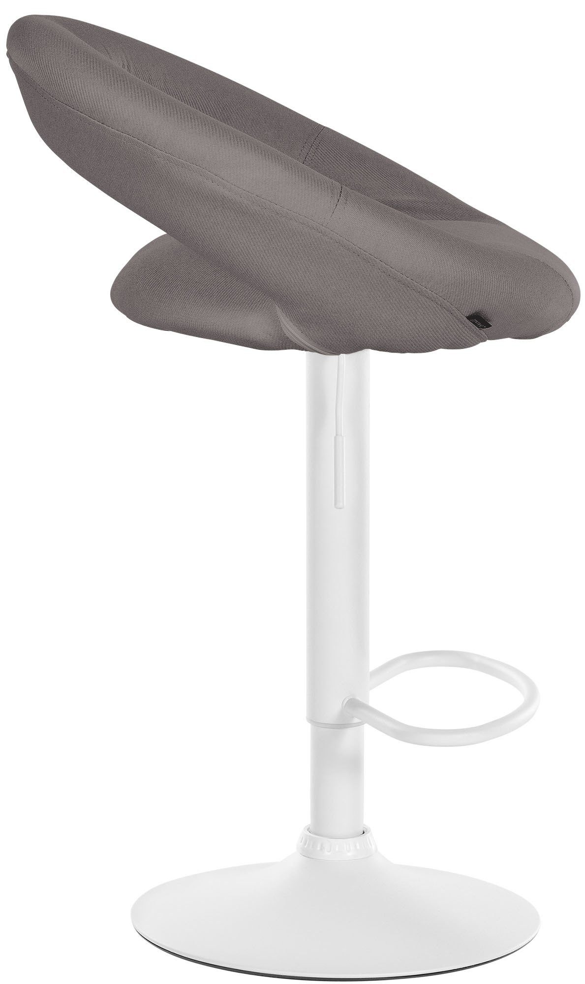 CLP Barhocker Olinda Stoff (2er Set, 2 St., 2er), höhenverstellbar und drehbar