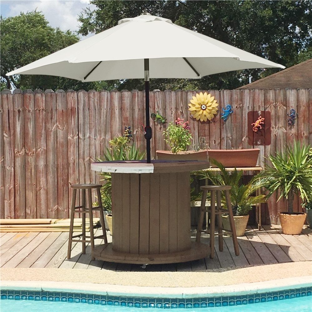 Yaheetech Sonnenschirm ∅ 223/270/294/327 cm, Gartenschirm günstig online kaufen