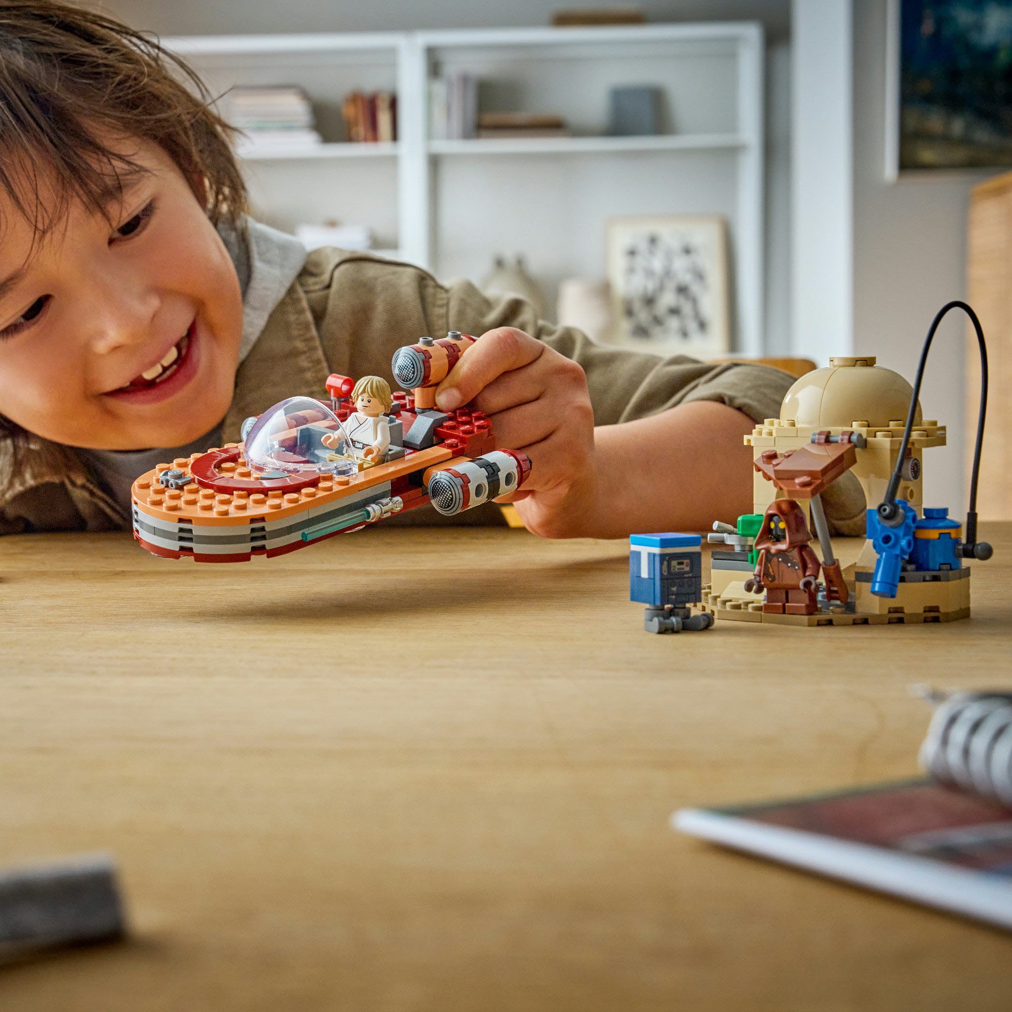 LEGO® SMART Play™ Lukes Landspeeder (75420), LEGO Star Wars ™ Konstruktionsspielsteine, (215 St), Mit SMART Brick kompatibel (nicht im Lieferumfang enthalten) – Bild 2 von 5