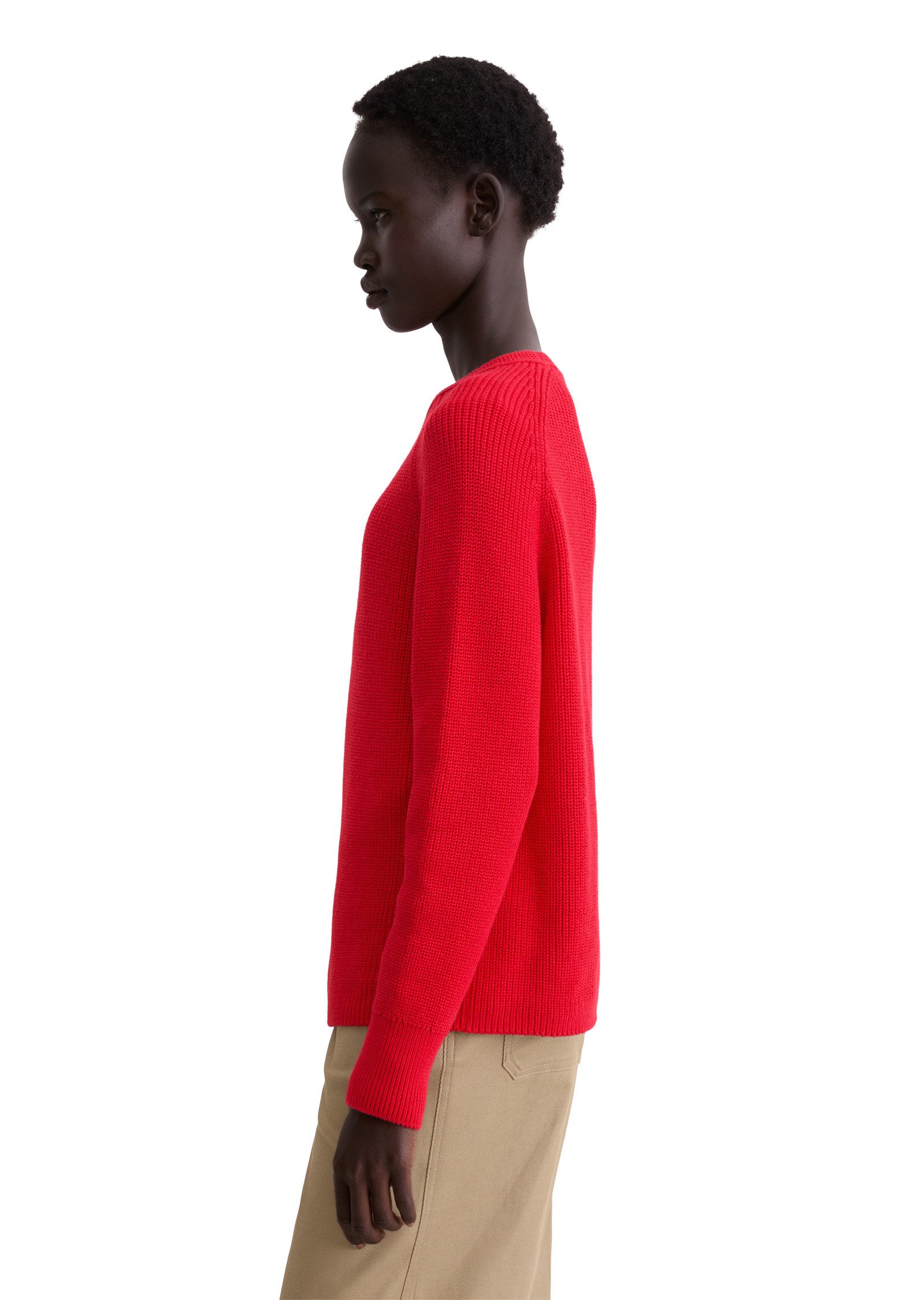 Marc O'Polo Strickpullover aus Heavy-Weight-Organic-Cotton günstig online kaufen
