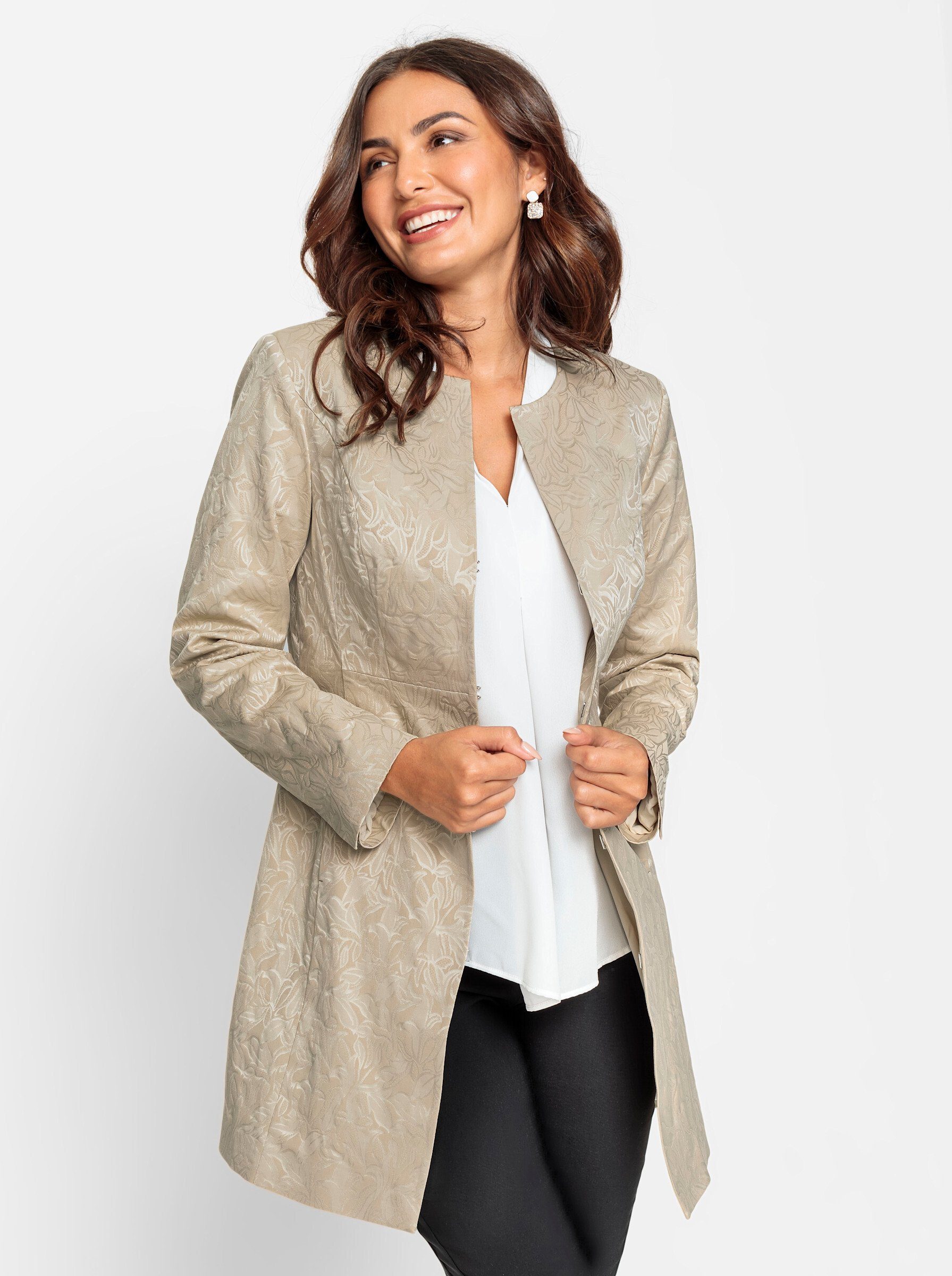 Blusenblazer Longblazer
