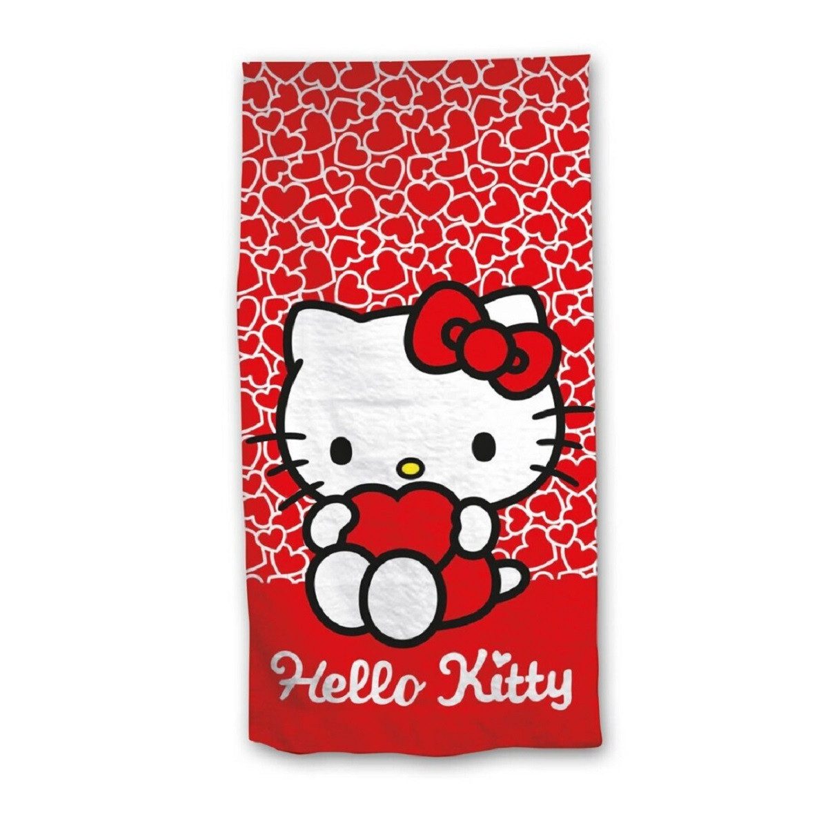 Hello Kitty Strandtuch Strandtuch 140x70 cm Weiches Badehandtuch für Fans