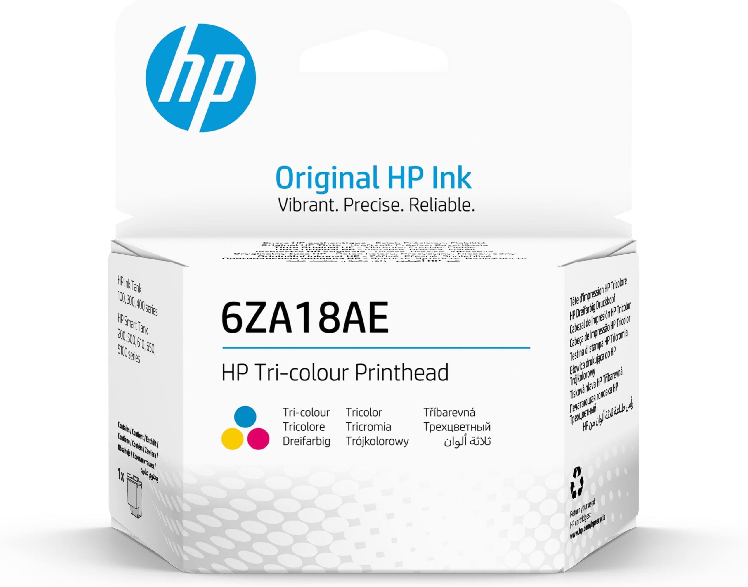 HP HP 6ZA18AE Dreifarbig Druckkopf Tintenpatrone