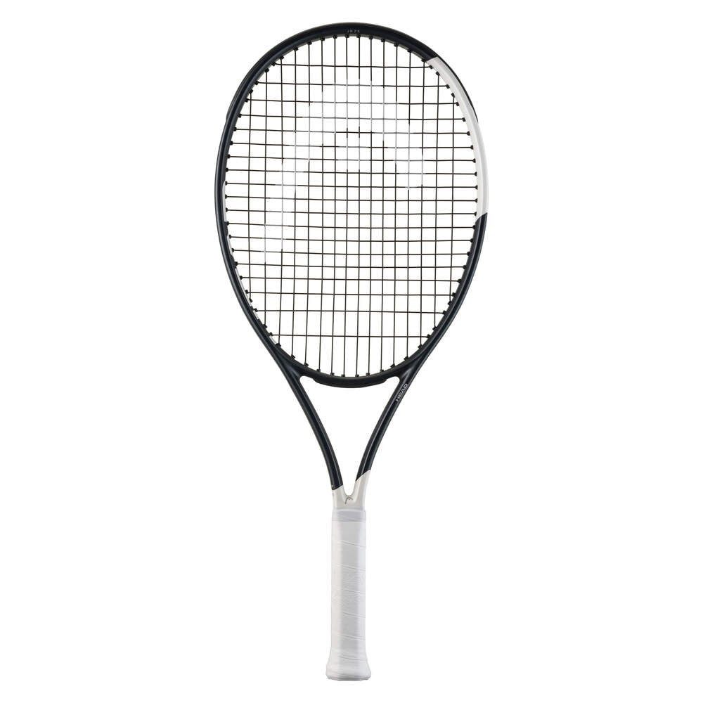 Tennisschläger Speed JR 25in (9-12 Jahre) 2026 schwarz/weiss - besaitet