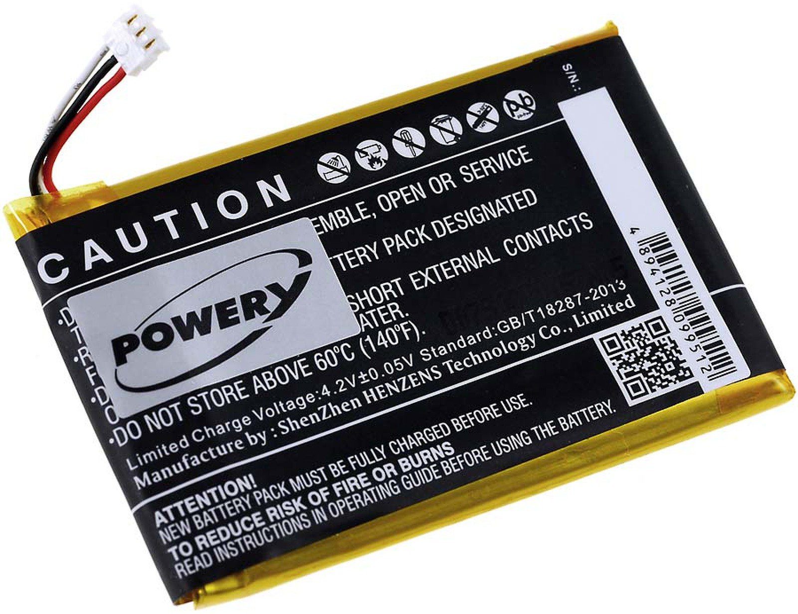 Powery Akku 500 mAh V) (3.7