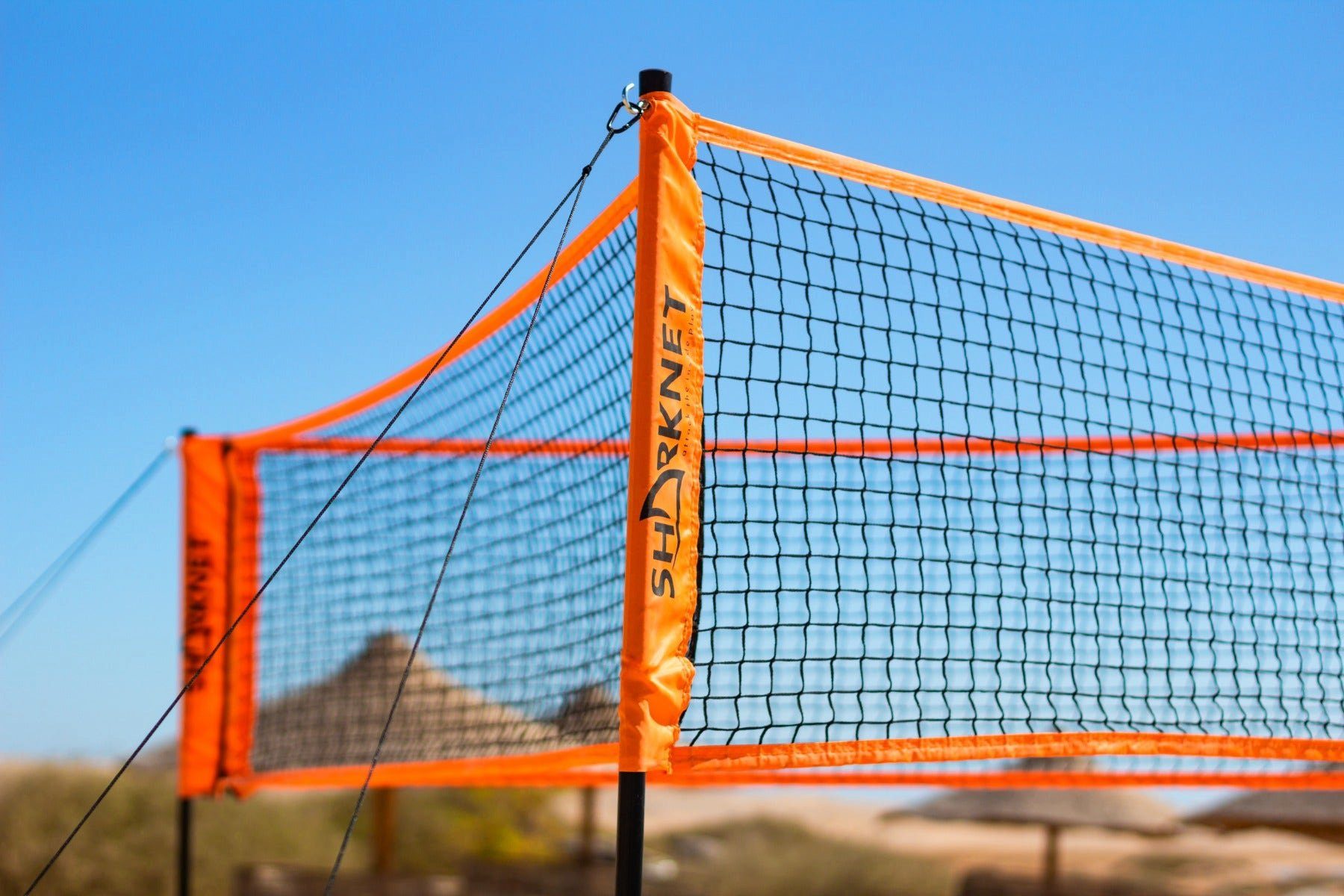Hammer Volleyballnetz 2 in 1 Volleyballnetz Sharknet - dreieckiges oder klassisches Netz