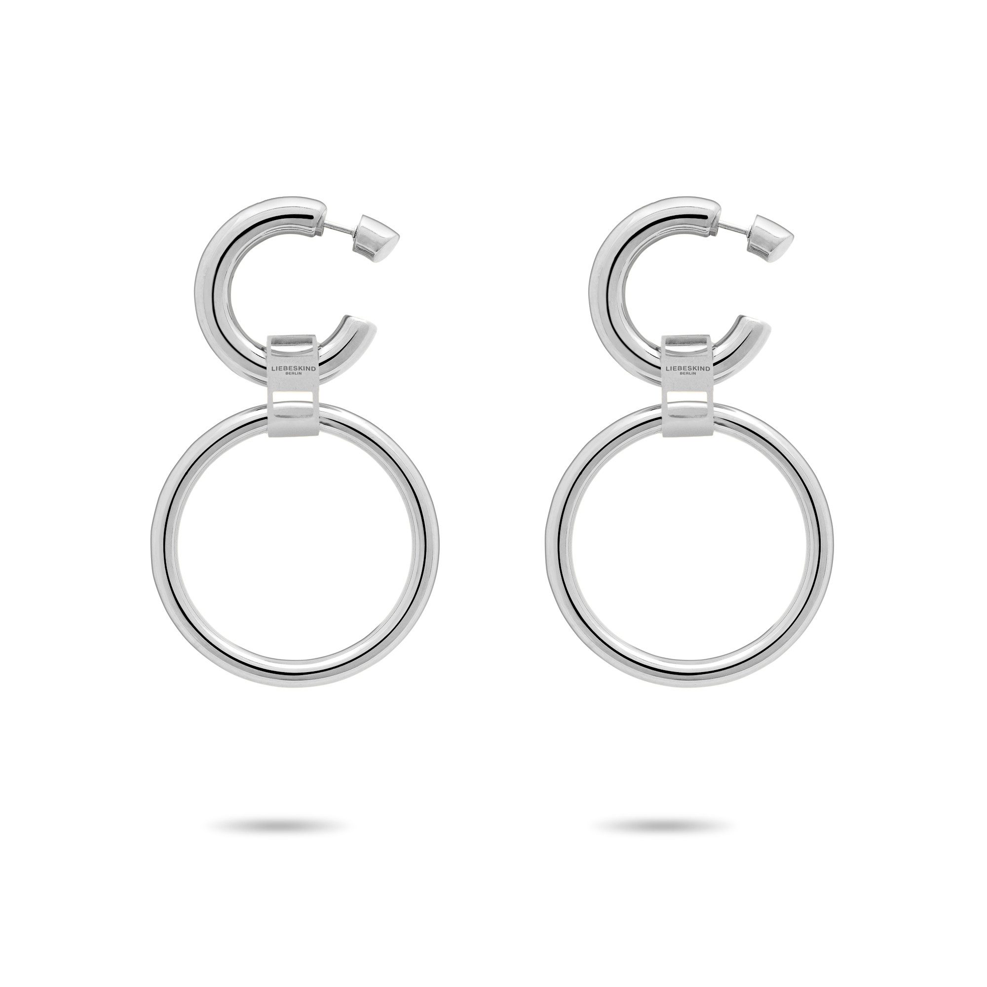 Paar Creolen Schmuck Geschenk Edelstahl Ohrringe The D-Link Statement