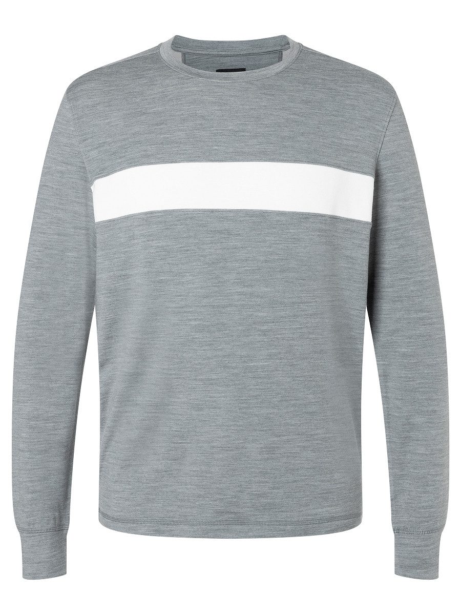 Sweatshirt für Herren, Merino M MONTANA BRUSH LS