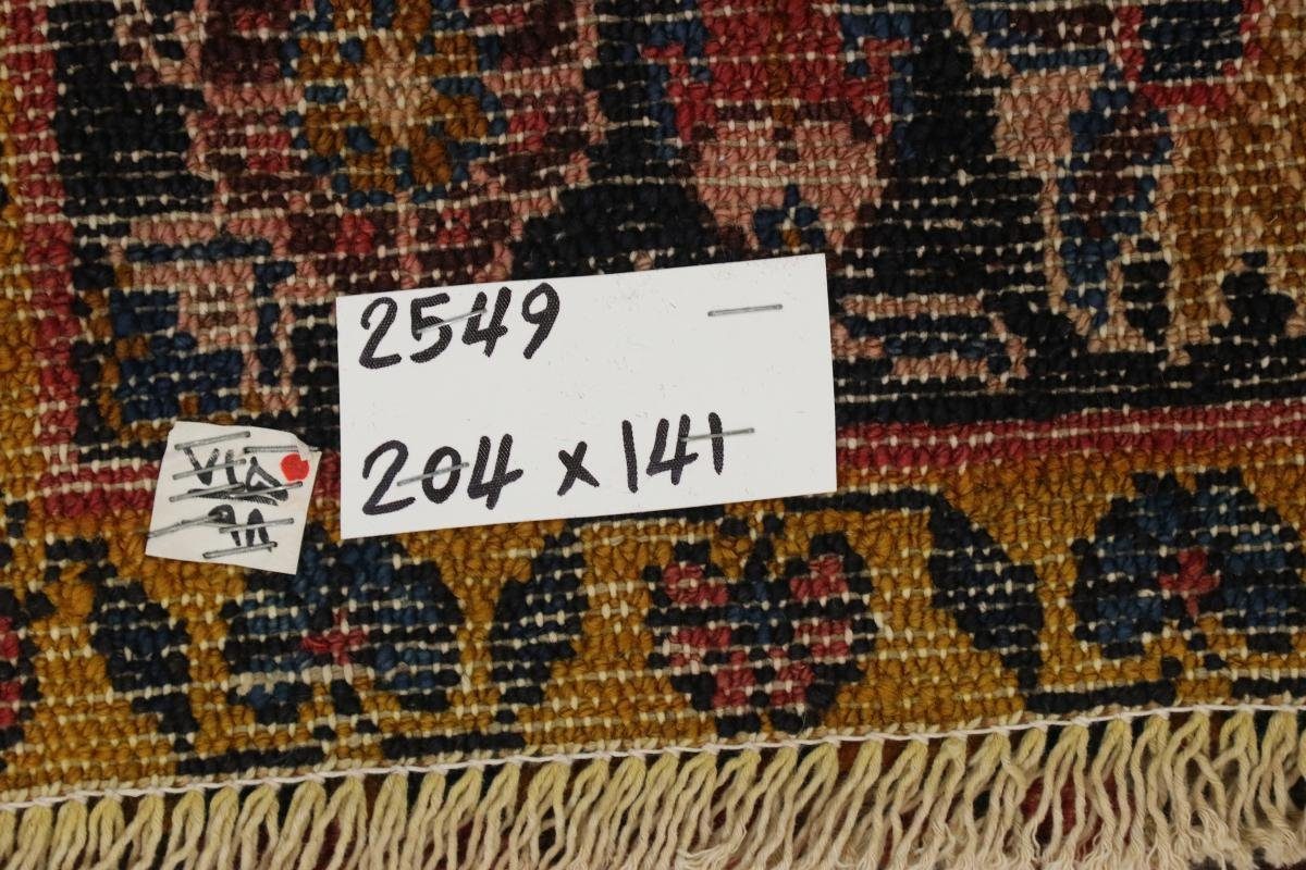 Orientteppich Hamadan Trading, Nain 142x203 Orientteppich Höhe: 8 mm / Handgeknüpfter Perserteppich, rechteckig