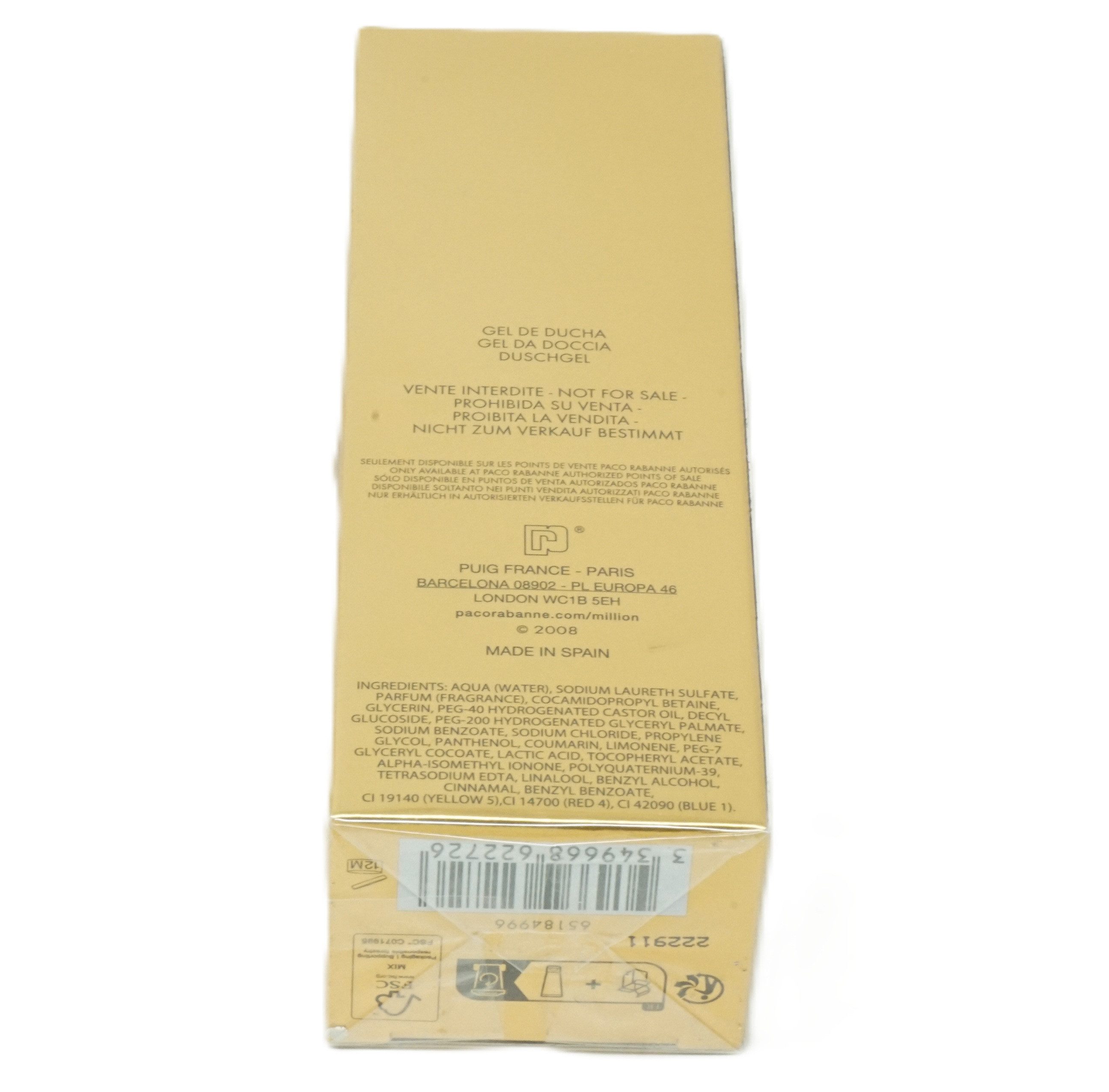 paco rabanne Duschgel Paco Rabanne 1 Million Shower Gel 100ml