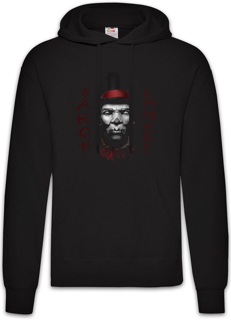 Urban Backwoods Hoodie Voodoo Baron II Herren Hoodie Haitian Haiti Vodou Loa Spirit Of Death (1-tlg) Samedi Card Papa Tarot