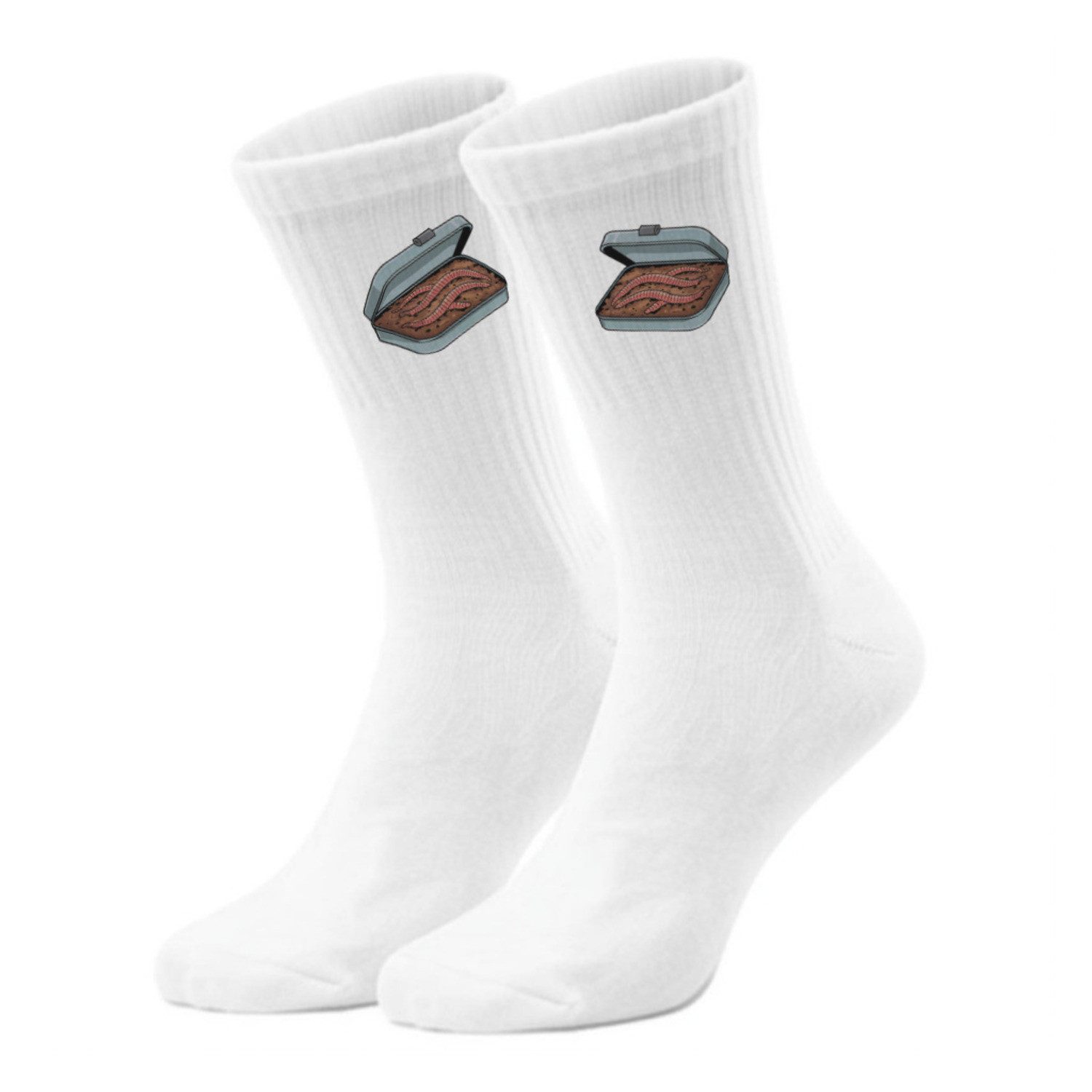 Freizeitsocken epicsocks Fischertraum Köderdose Socken in 37-41 im Paar