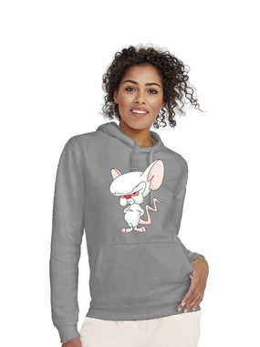 Blondie & Brownie Hoodie Unisex Hoodie Pullover Pinky Brain Weltherrschaft BFF Friends Paar mit Kapuze