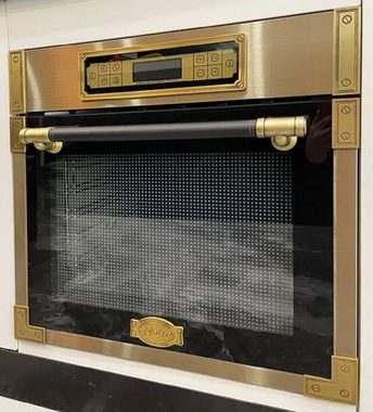 Kaiser Küchengeräte Backofen-Set EH 6726 AD+KCG 6383, Retro Einbau Backofen 80L,11 Betriebsfunktionen+ Gaskochfeld 60cm