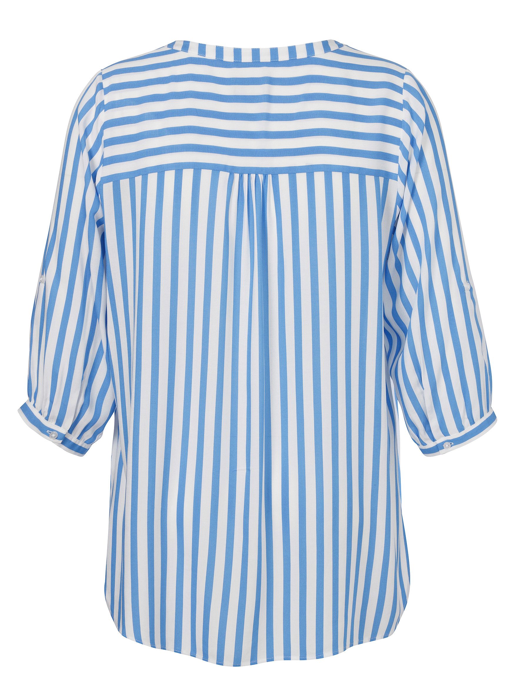 VIA APPIA Langarmbluse Bluse V-Ausschnitt 3/4 günstig online kaufen