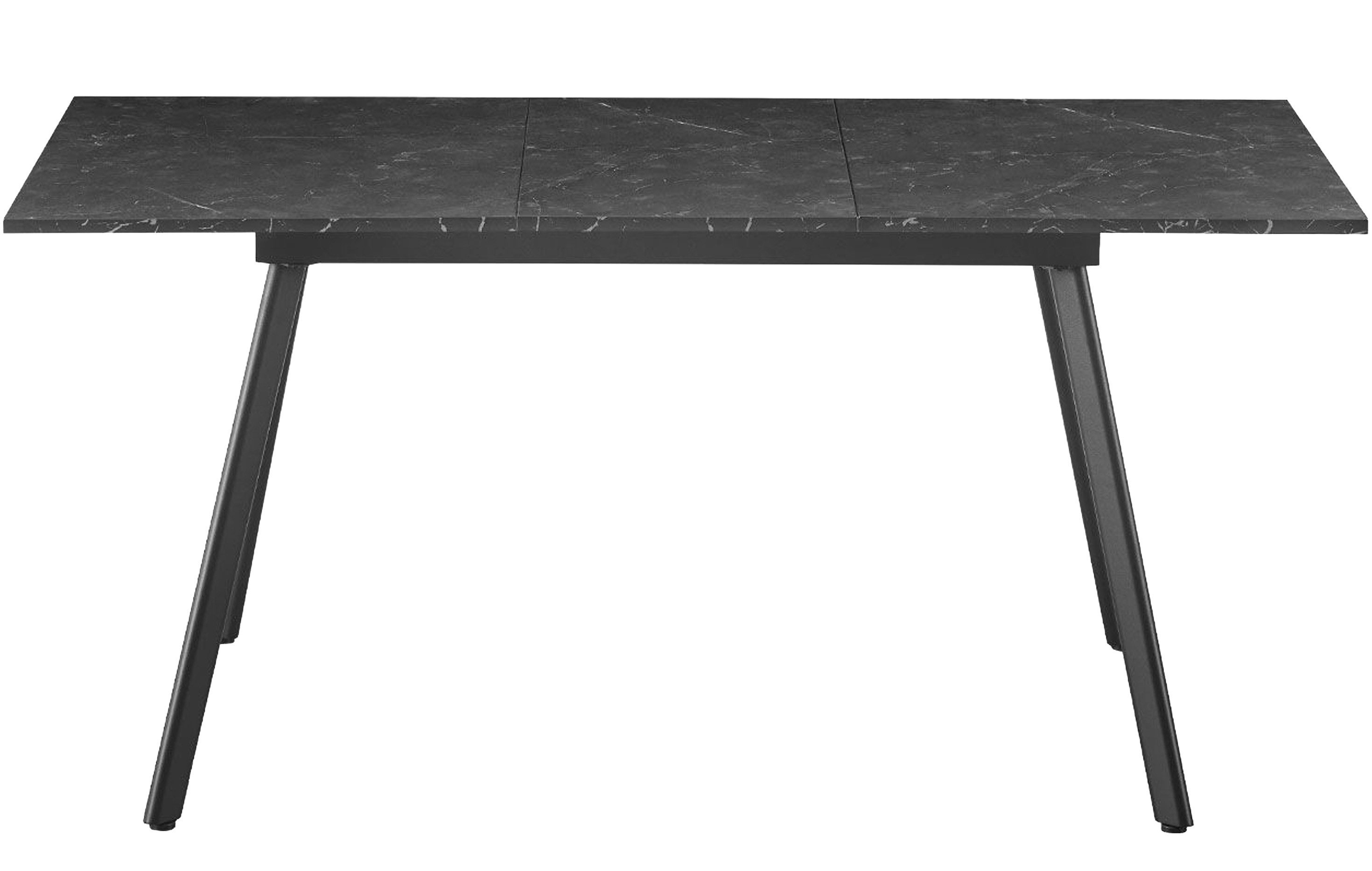 B&D home Esstisch Ausziehtisch MARA, Metallgestell oder Holzgestell, ausziehbar 120-160cm, 4-6 Personen
