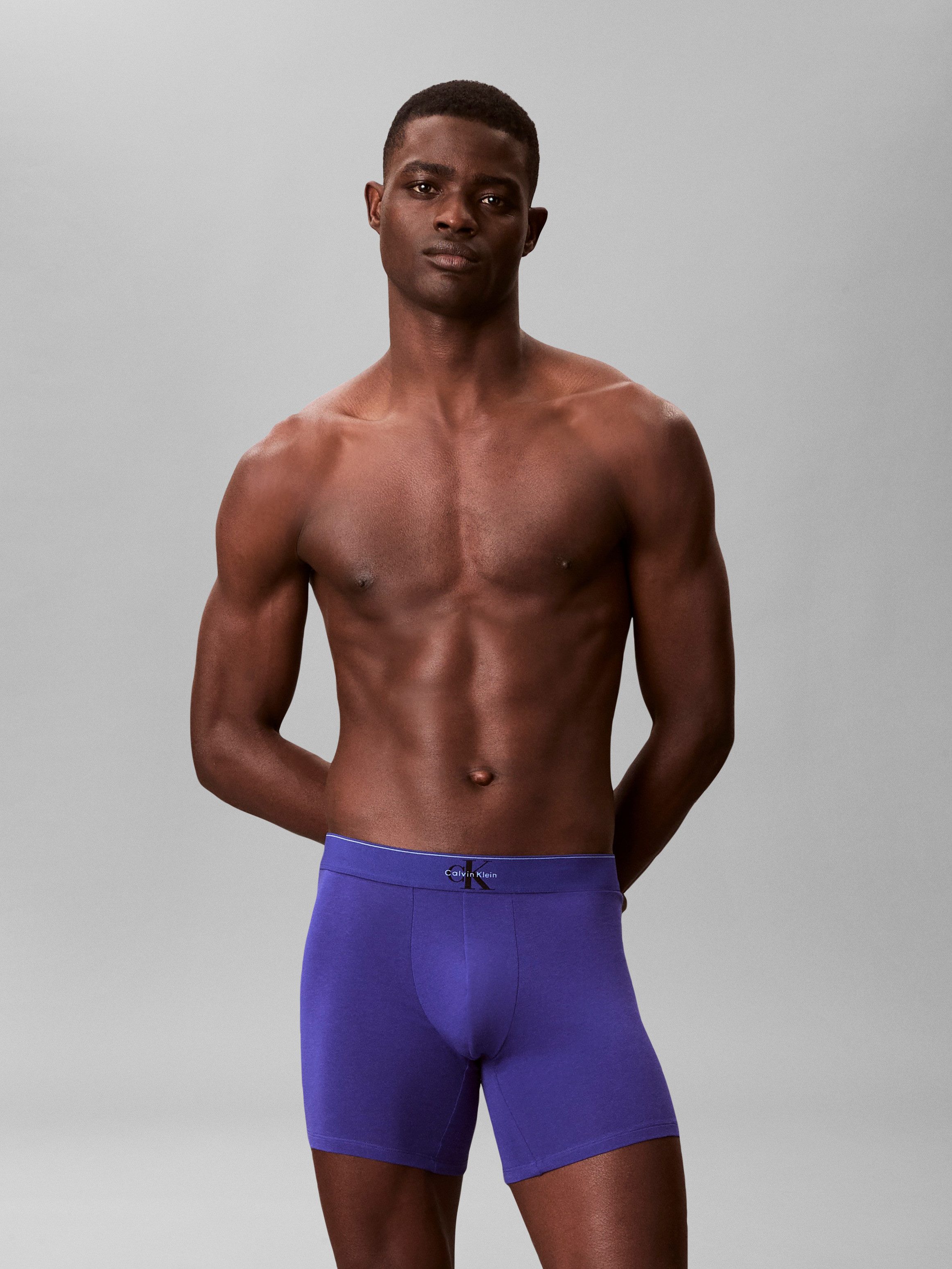 Calvin Klein Underwear Boxershorts Boxer Brief 3PK (Packung, 3er-Pack) Körpernahe Passform mit elastischem Bund