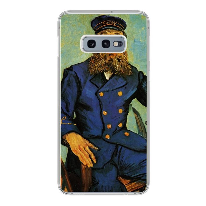 MuchoWow Handyhülle Porträt von Joseph Roulin - Vincent van Gogh Phone Case Handyhülle Samsung Galaxy S10e Silikon Schutzhülle