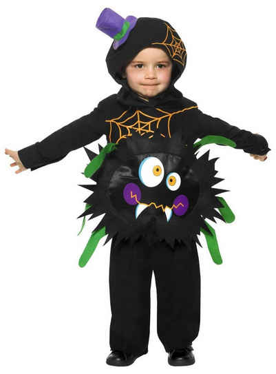 Smiffys Kostüm Mini Monster Spinne, Witziges Halloween Kostüm für Kleinkinder