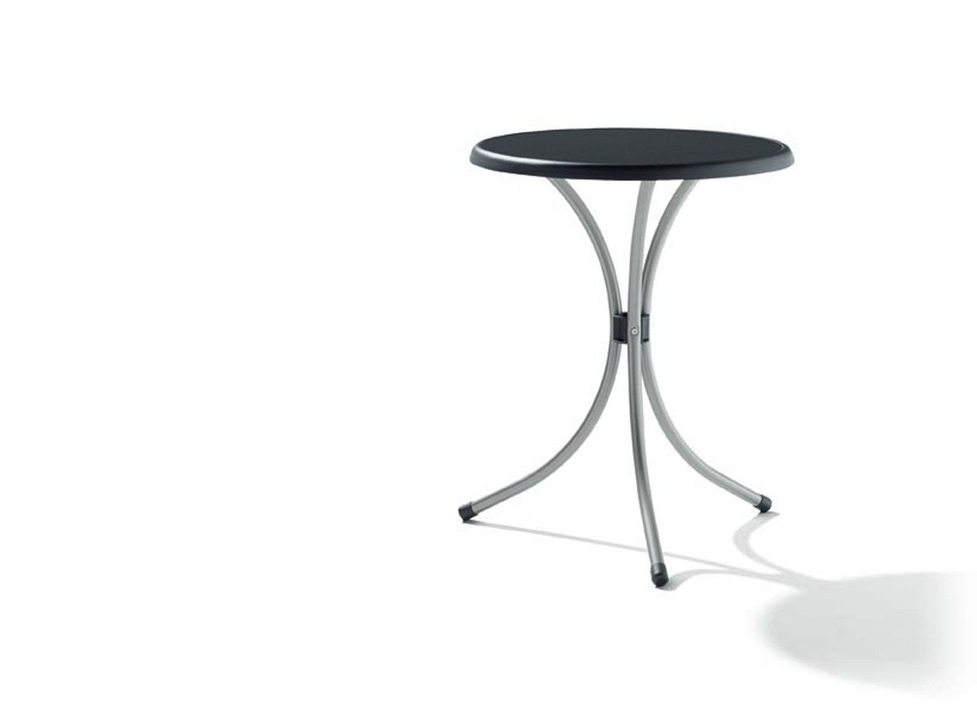 Bistrotisch in Schiefer anthrazit, mecalit®-PRO - 72x60cm (HxD)