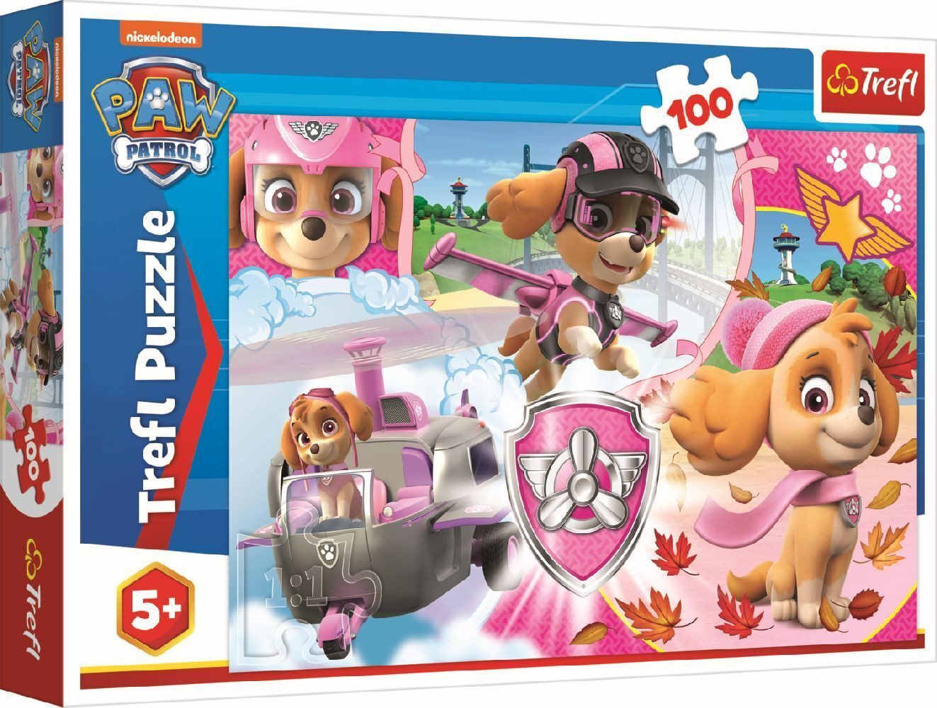 Trefl Puzzle Paw Patrol Skye (Kinderpuzzle), 199 Puzzleteile