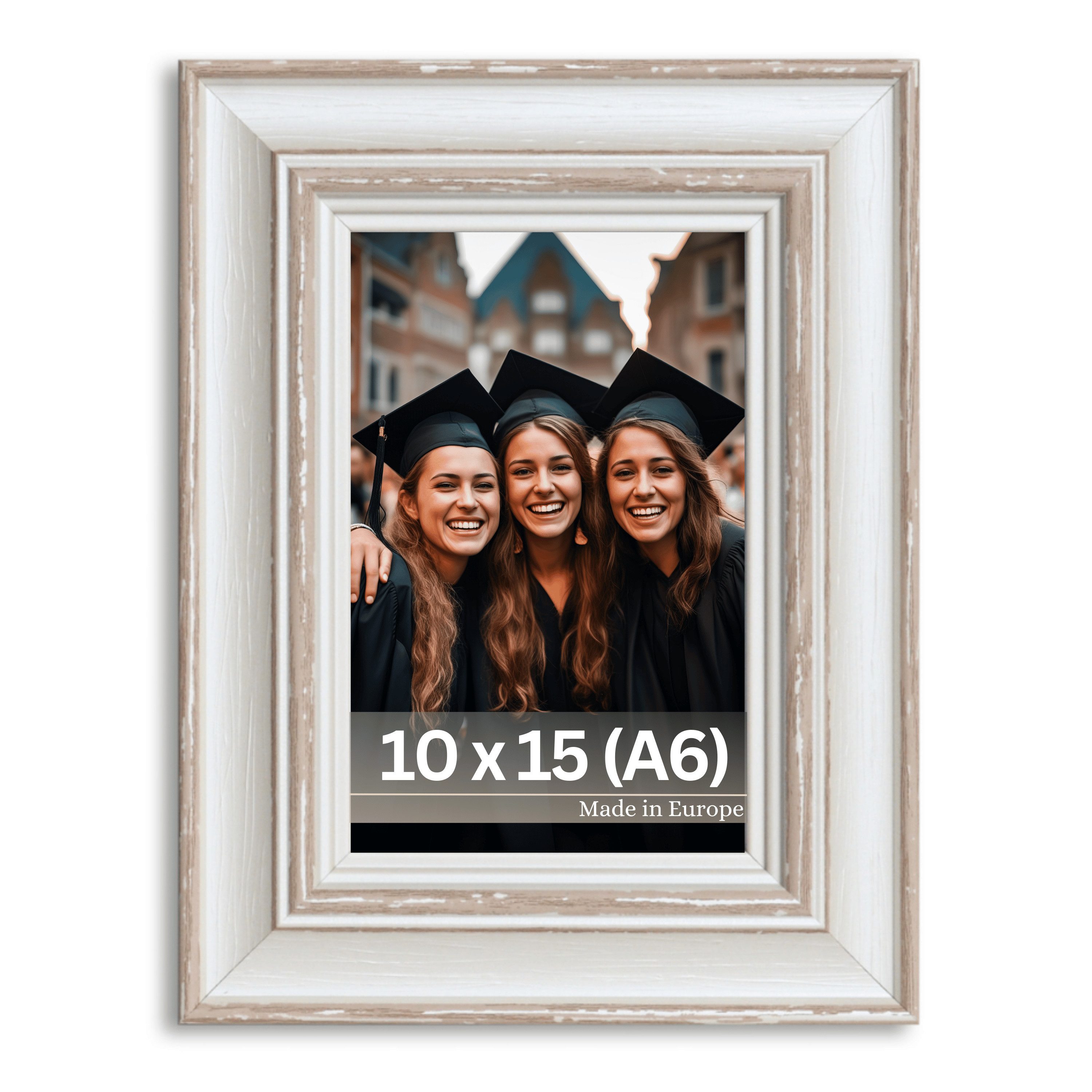 Victor (Zenith) Bilderrahmen Turner, Bilderrahmen Beige 10x15 cm (A6), Bild günstig online kaufen