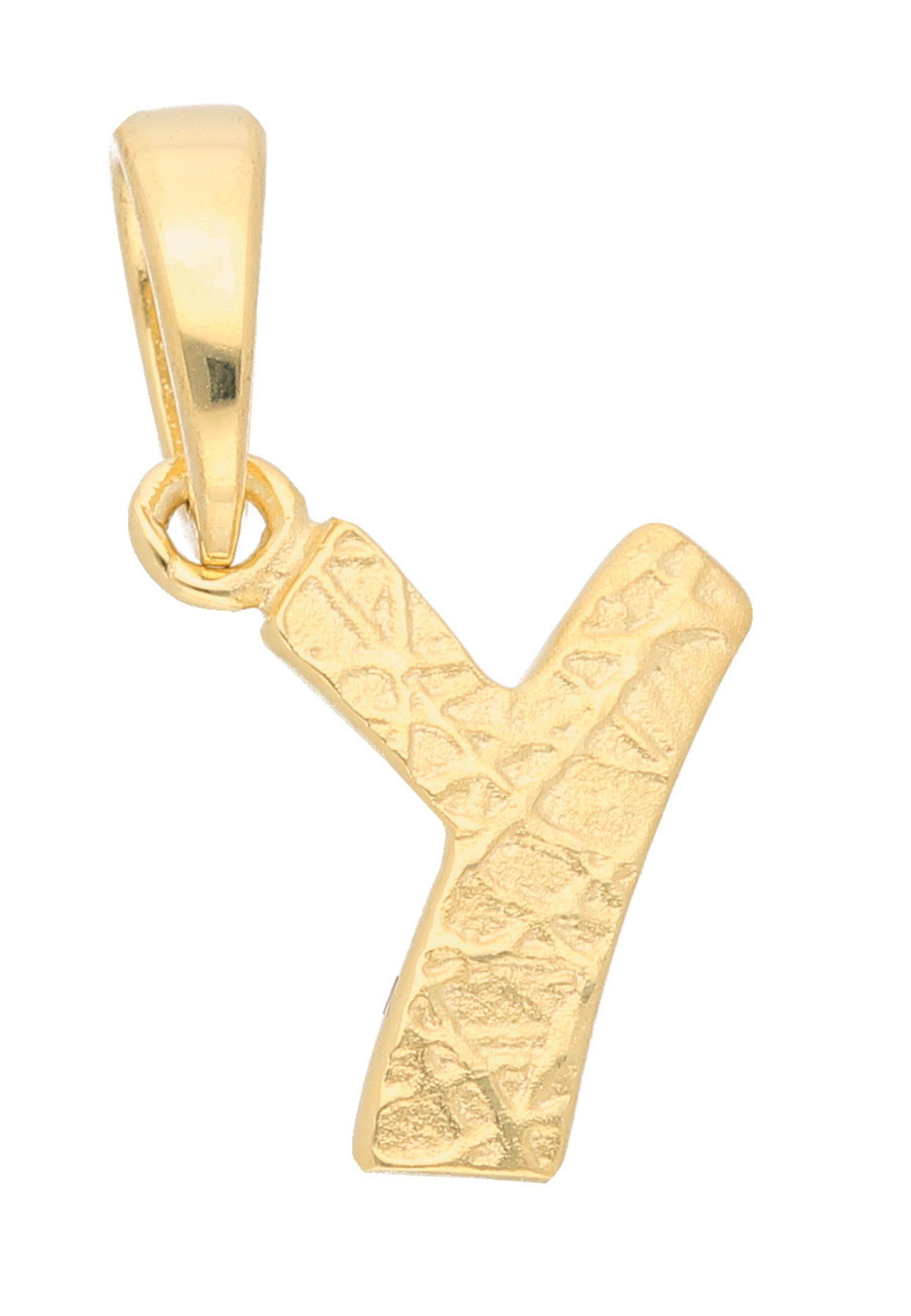 Buchstabenanhänger Buchstabenanhänger Y 333 Gold (8K)