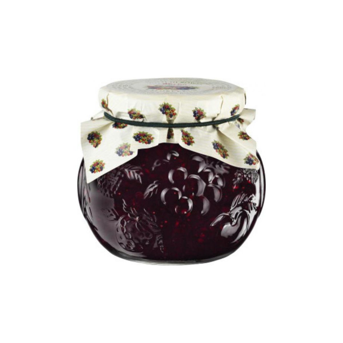 darbo Fruchtaufstrich, Darbo Konfitüre Extra Waldbeere in einem Glas Dekorglas 640g