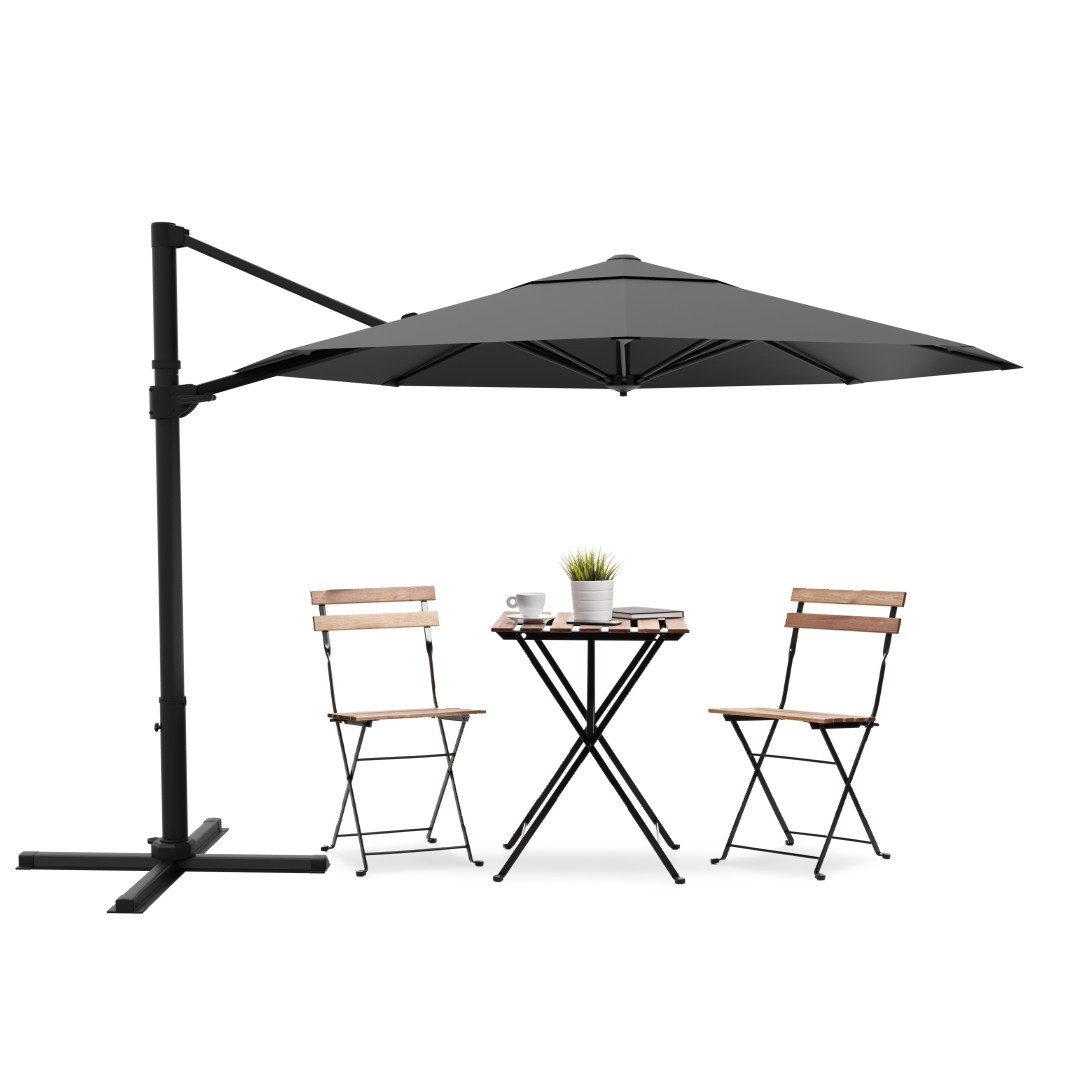 HOMALL Sonnenschirm Sonnenschirm mit Ständer, 360 günstig online kaufen