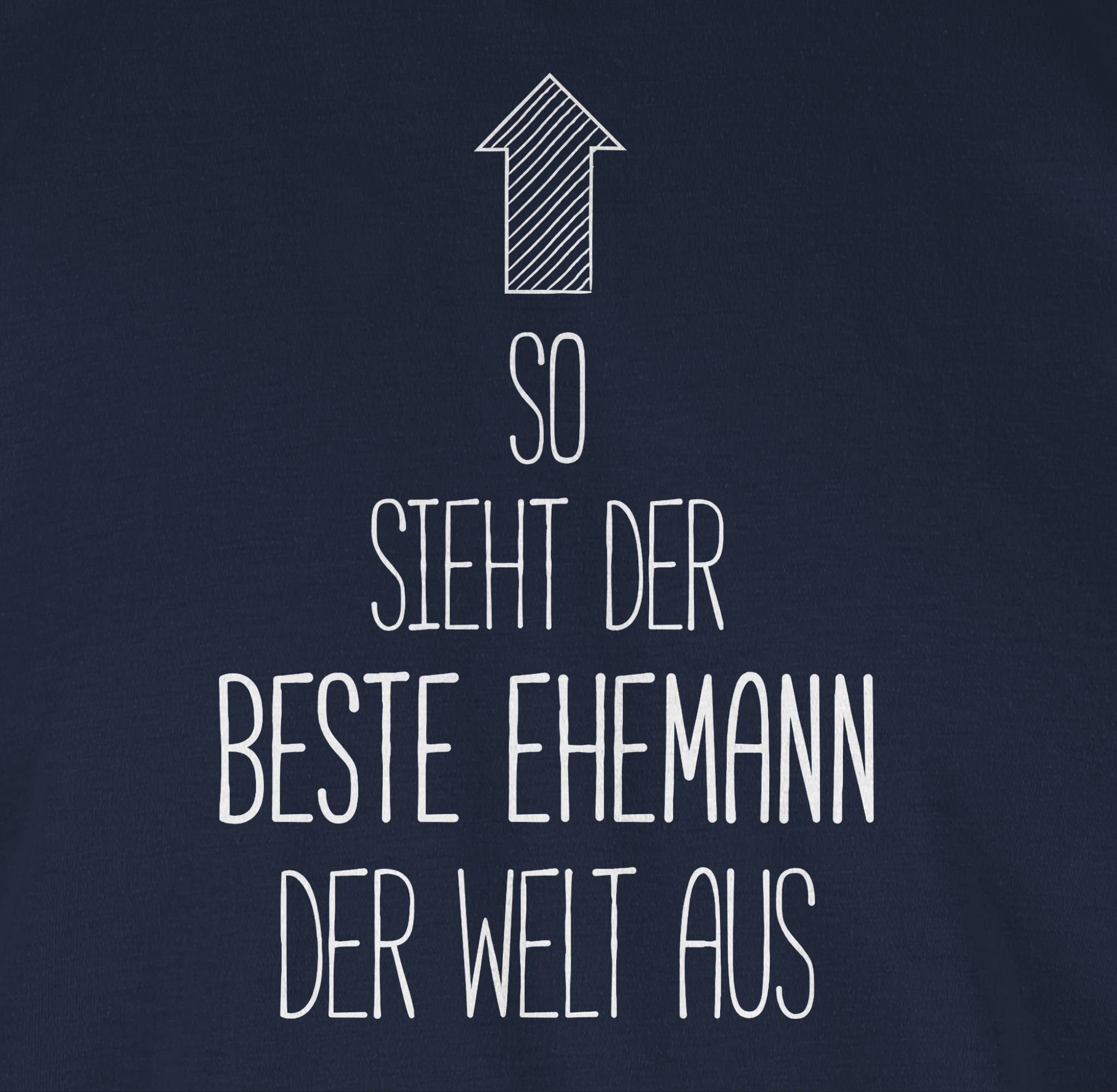 Shirtracer T-Shirt So sieht der beste Ehemann der Welt aus Herren & Männer Geschenke