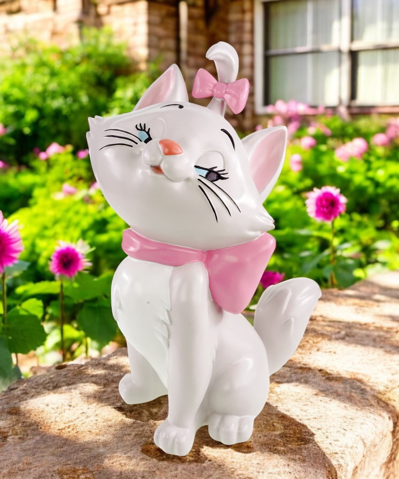 Disney Gartenfigur Katze Marie 41cm Wetterfeste günstig online kaufen