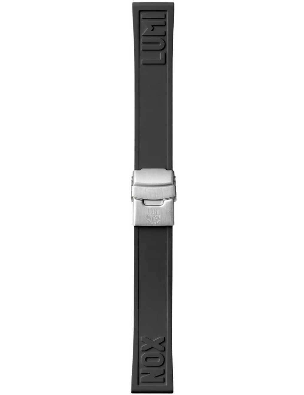 Luminox Uhrenarmband Luminox FP2205.20Q Kautschuk Armband 22 mm schwarz
