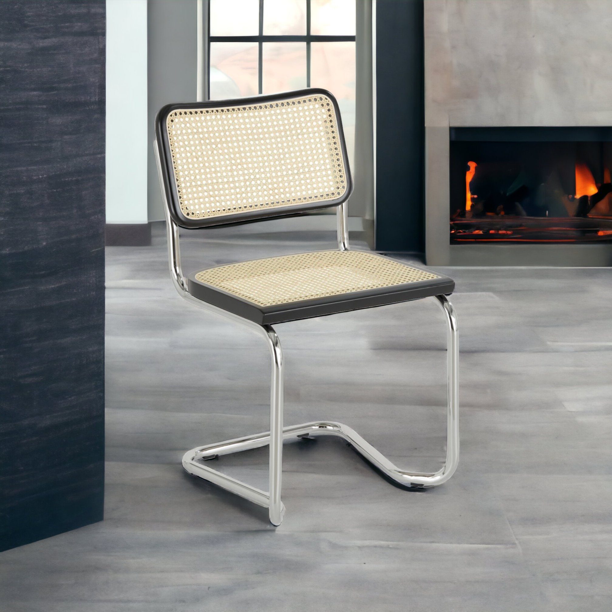 k-hometrends Freischwinger Moderner Schwingstuhl KALE, Wohnzimmerstuhl (2er günstig online kaufen